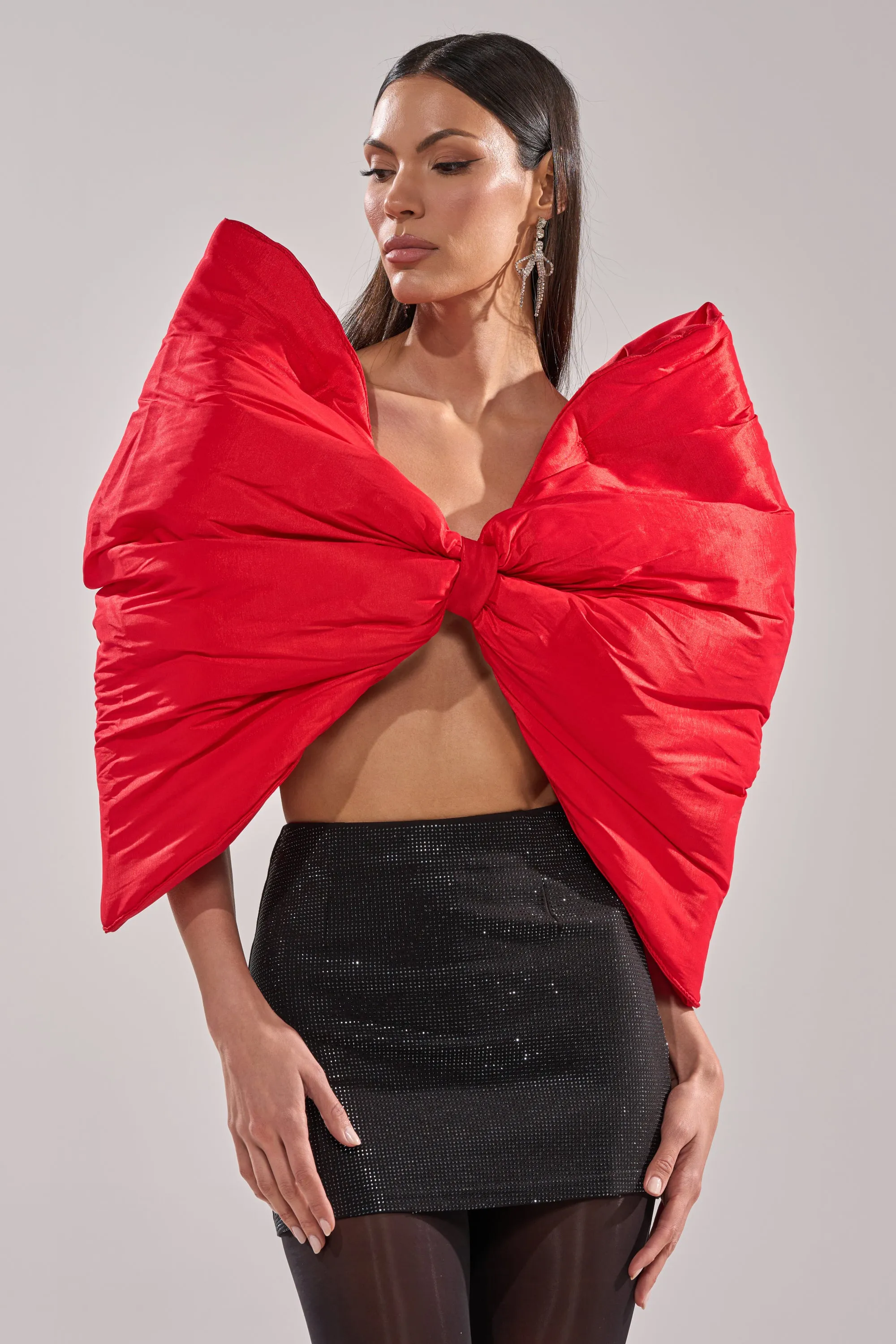 EXTRA BIG BOW TOP sold by AKIRA product image thumbnail 4