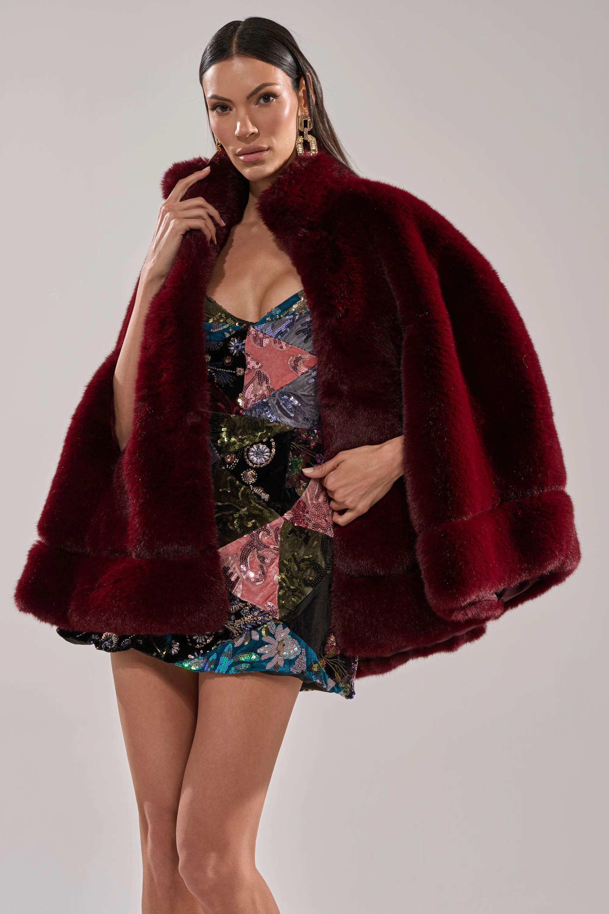 CELINE FAUX FUR CAPE sold by AKIRA product image thumbnail 4
