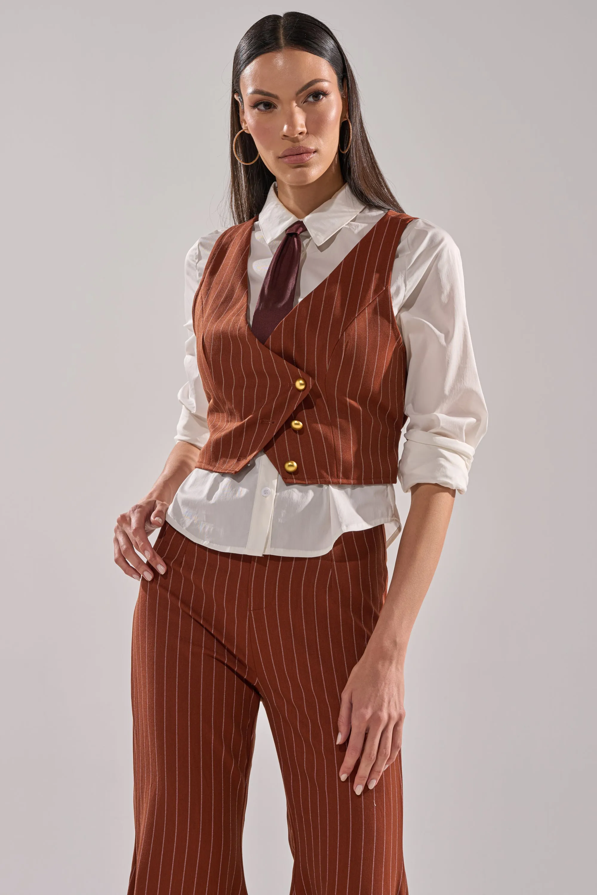 BUSINESS FIRST VEST sold by AKIRA product image thumbnail 3