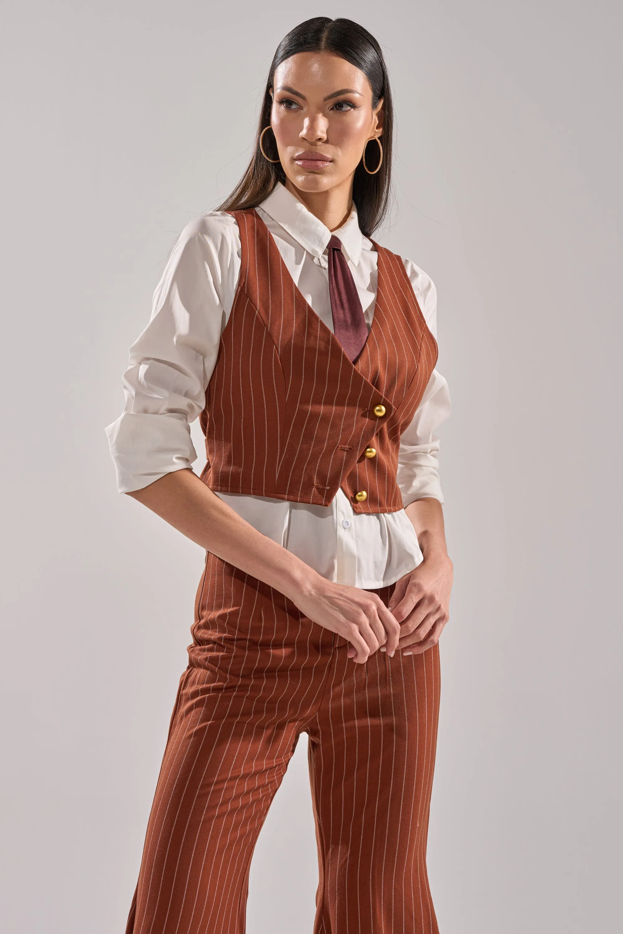 BUSINESS FIRST VEST sold by AKIRA product image thumbnail 4