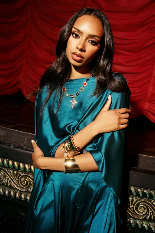 LUXE TRINITY NECKLACE sold by AKIRA