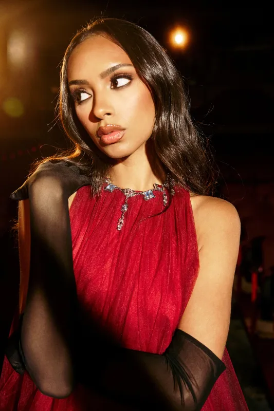 EXOTIC LOVE NECKLACE sold by AKIRA