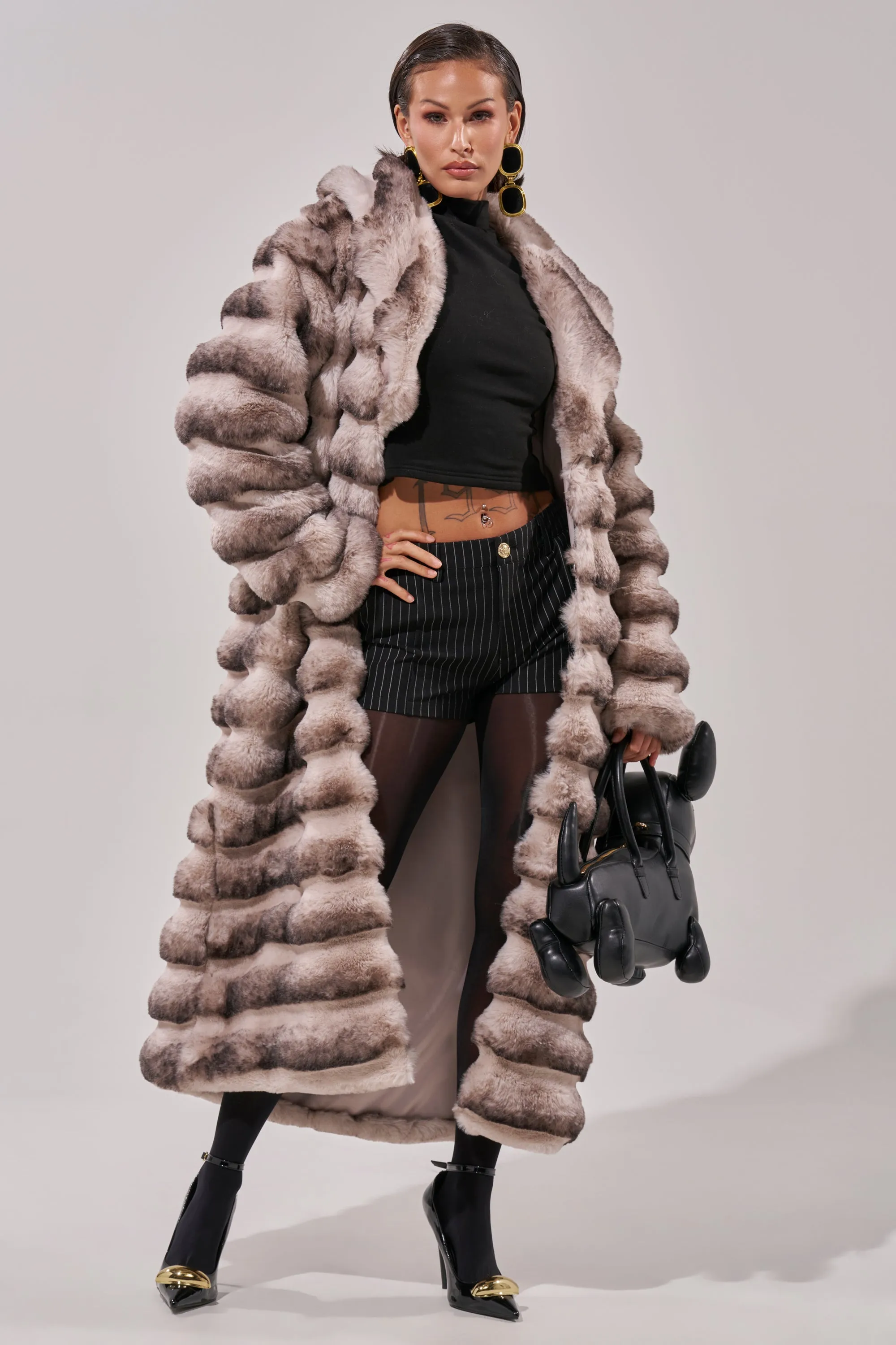 FAIRBANKS MAXI FAUX FUR sold by AKIRA product image thumbnail 4