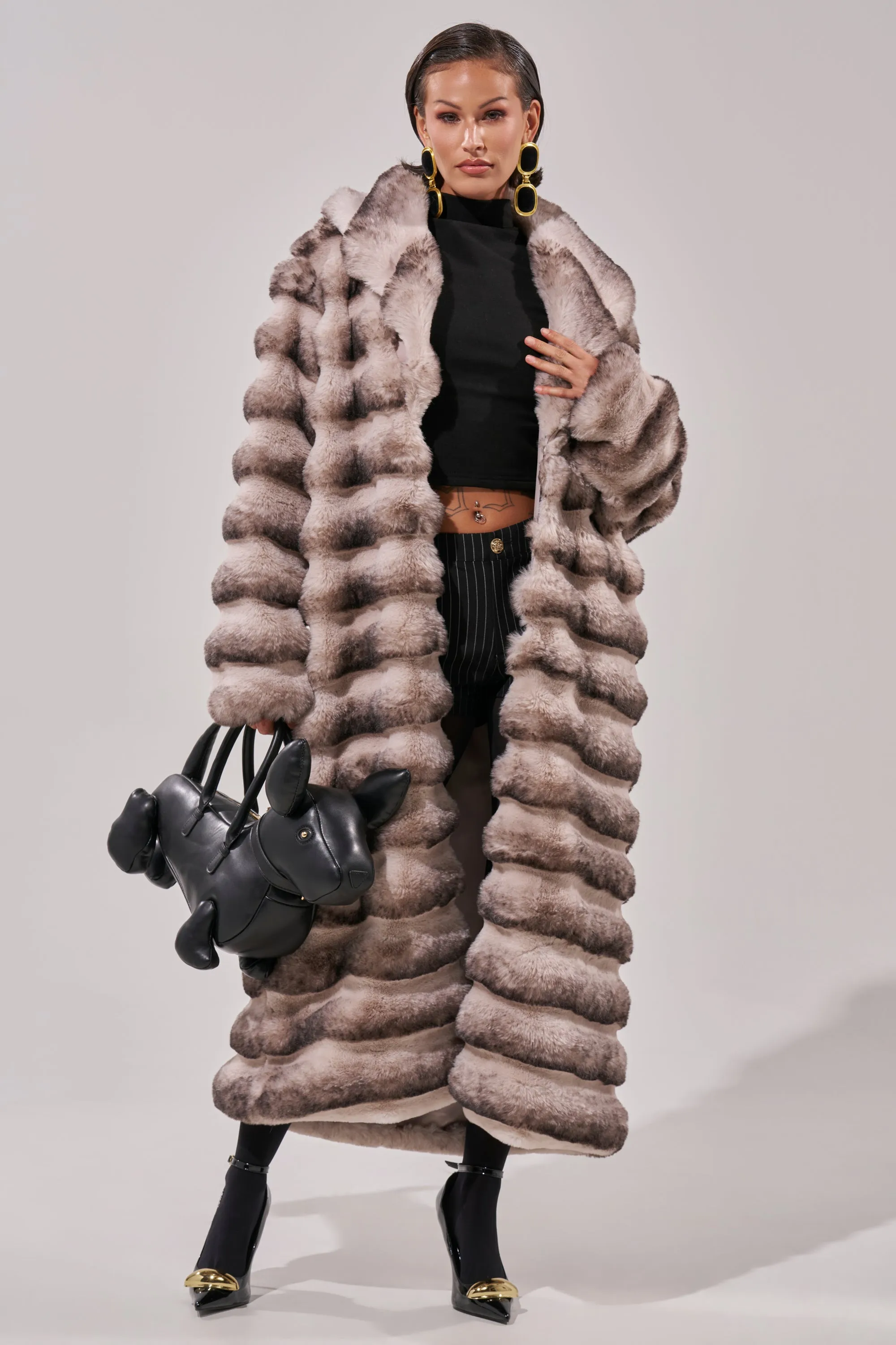 FAIRBANKS MAXI FAUX FUR sold by AKIRA product image thumbnail 3