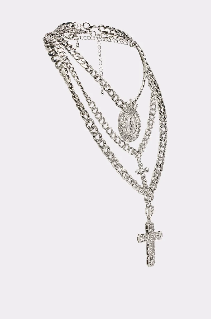 PRAY FOR YOU NECKLACE SET sold by AKIRA product image thumbnail 3