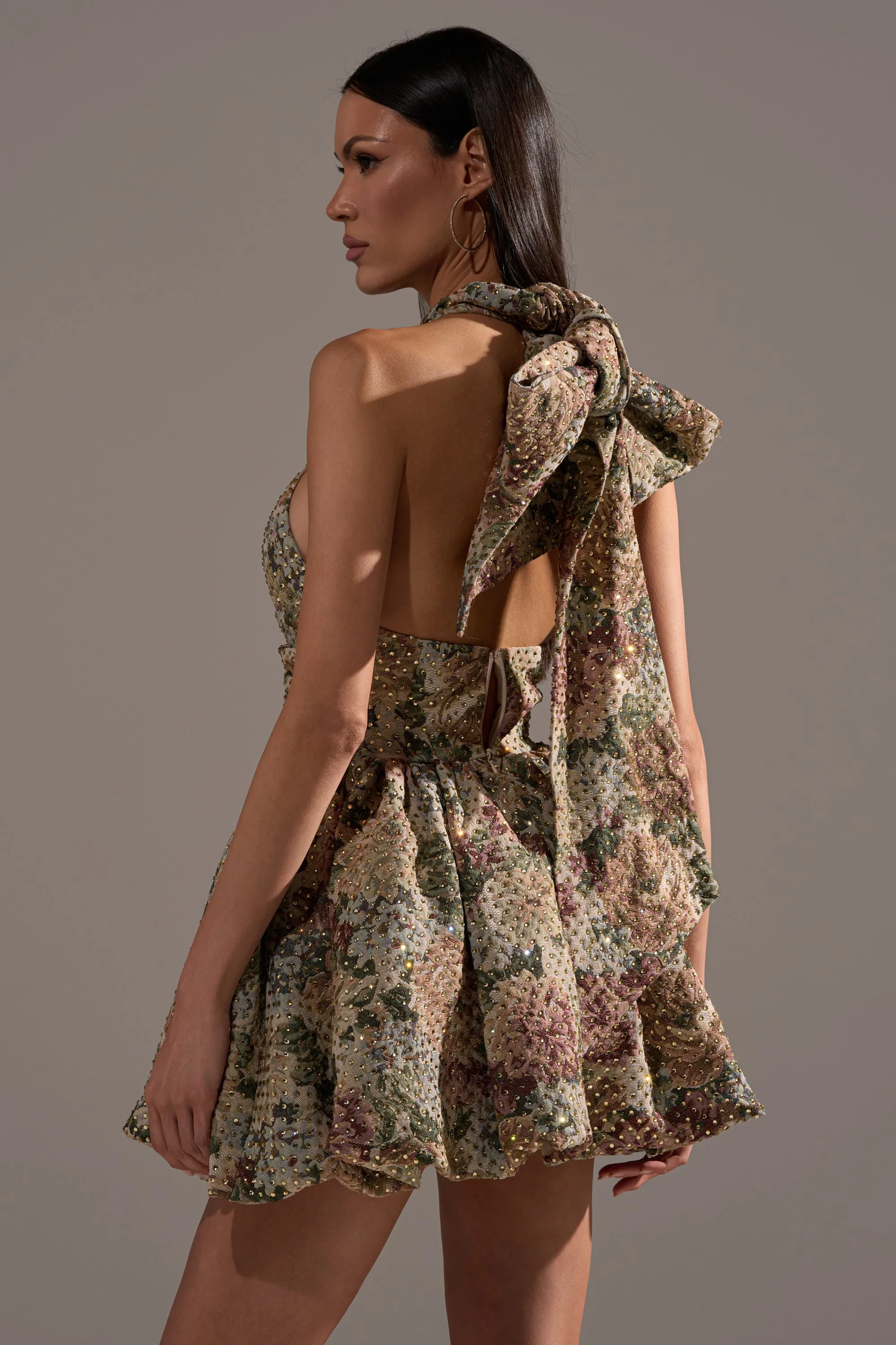 GUESS WHO FLORAL MINI DRESS sold by AKIRA product image thumbnail 5