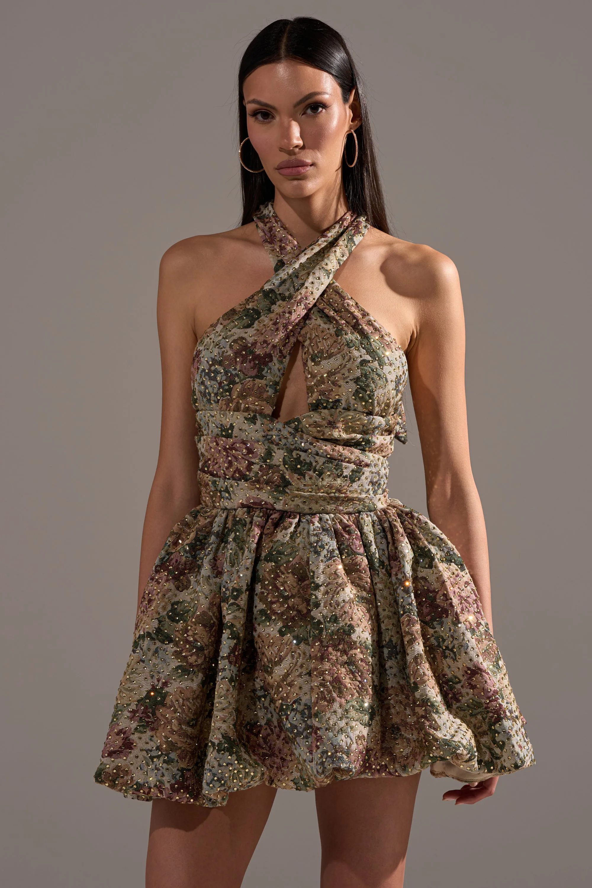 GUESS WHO FLORAL MINI DRESS sold by AKIRA product image thumbnail 2