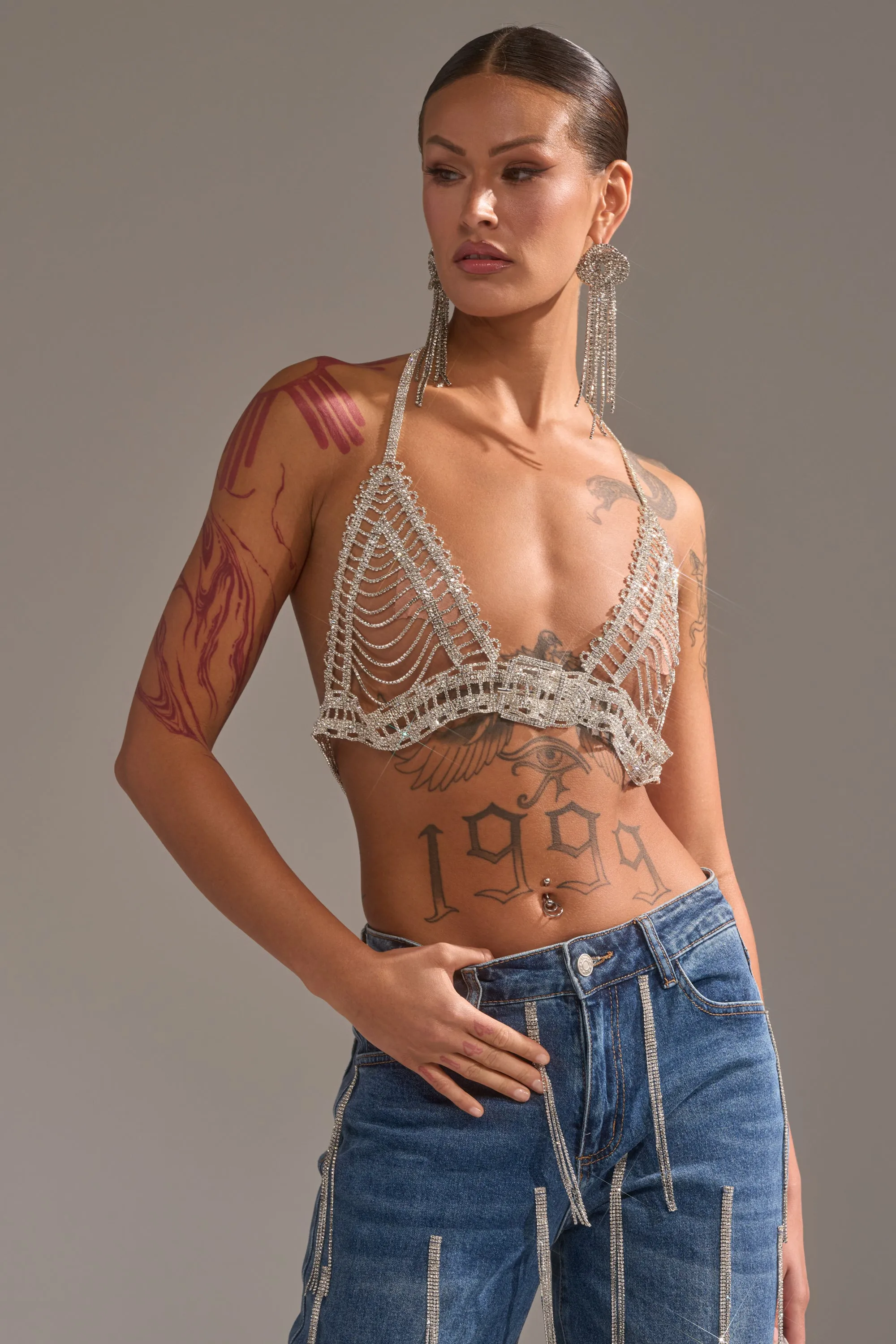 WIND IT UP BODY CHAIN sold by AKIRA