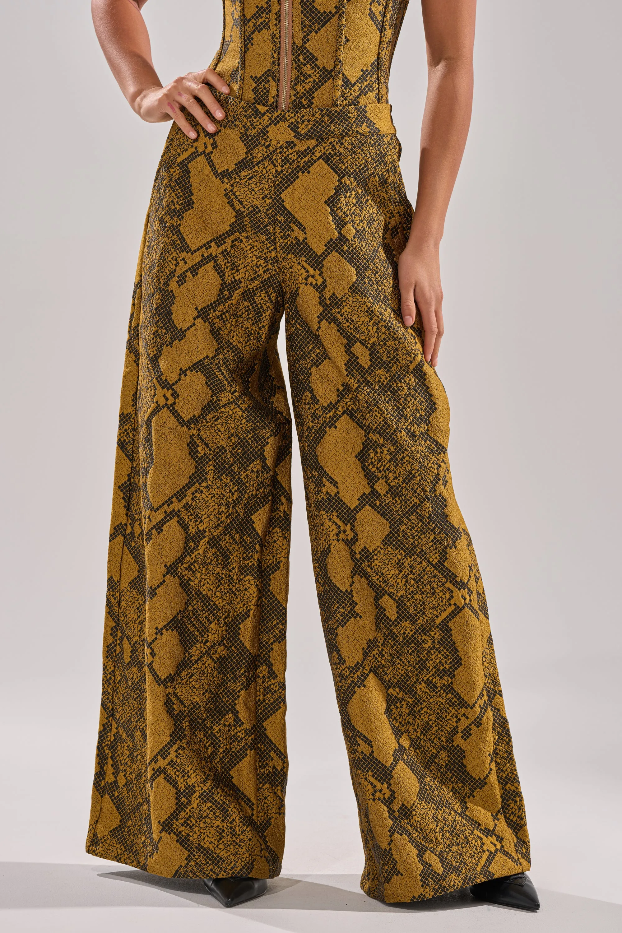 SEXY LITTLE THANG SNAKE TROUSER sold by AKIRA product image thumbnail 2
