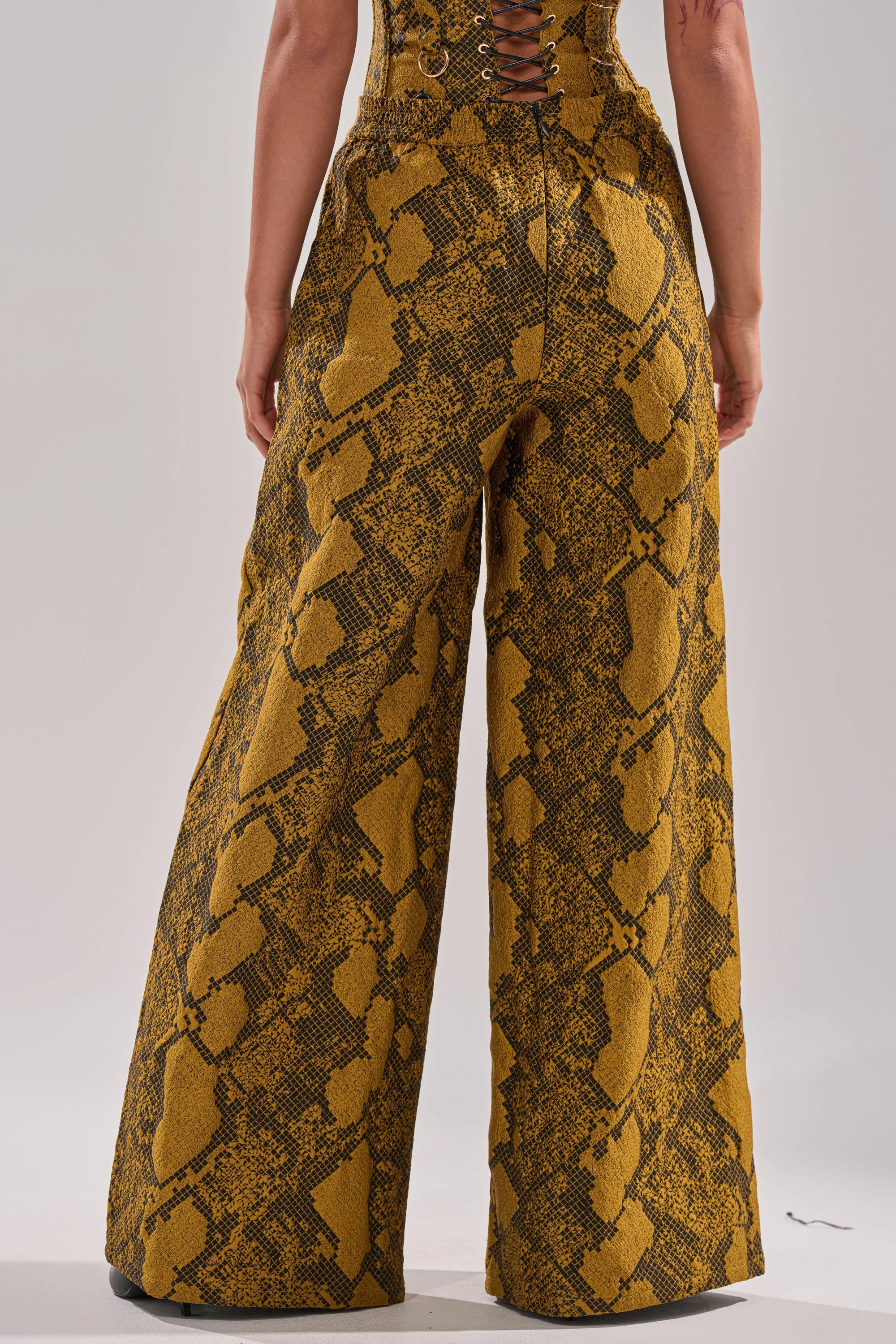 SEXY LITTLE THANG SNAKE TROUSER sold by AKIRA product image thumbnail 5