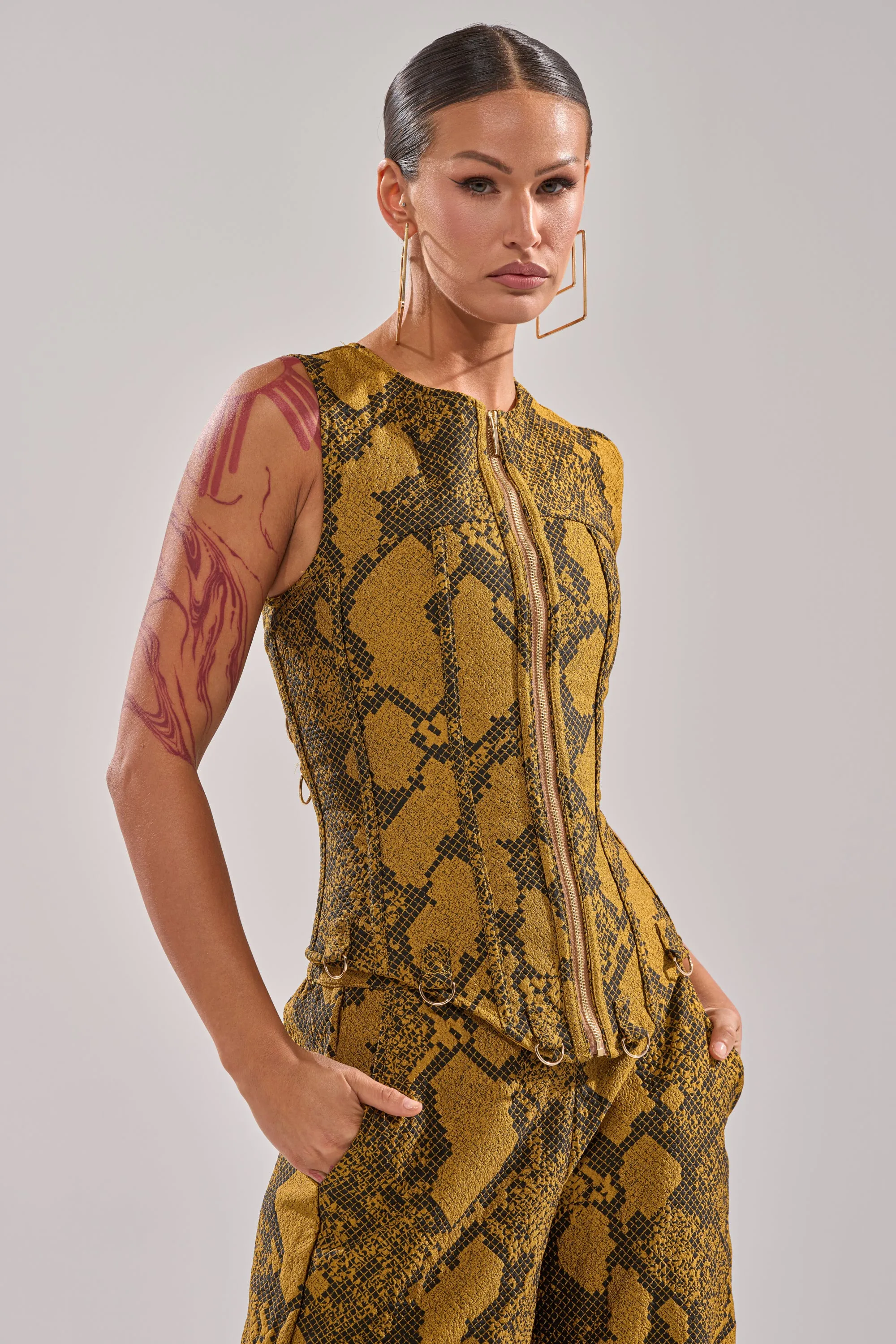 SEXY LITTLE THANG SNAKE CORSET sold by AKIRA product image thumbnail 5
