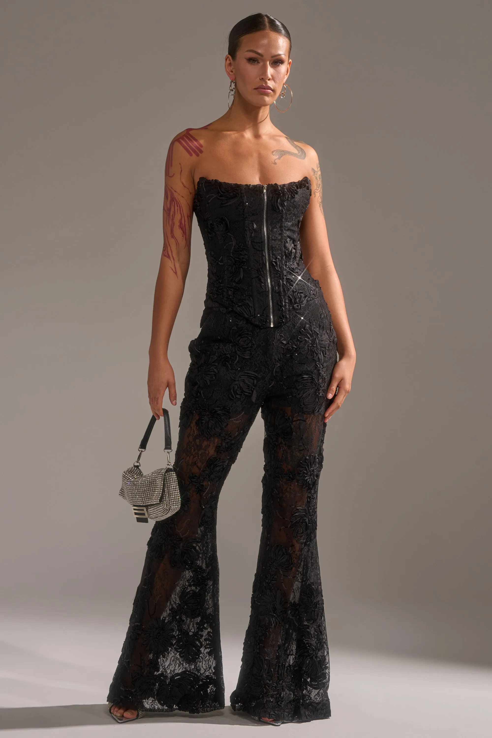 LET IT GO LACE CORSET sold by AKIRA product image thumbnail 5