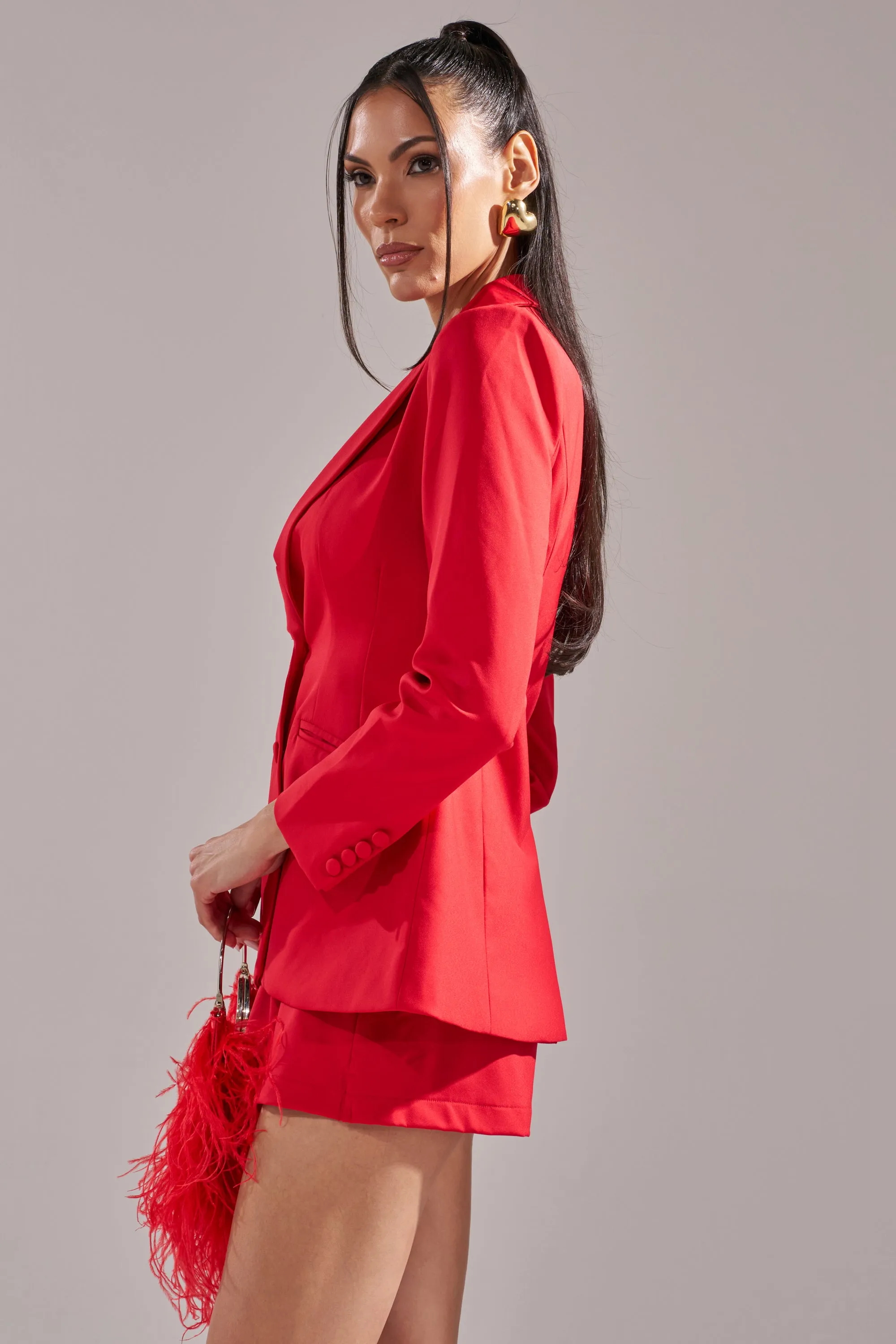 CHERRY BOMB BLAZER sold by AKIRA product image thumbnail 4