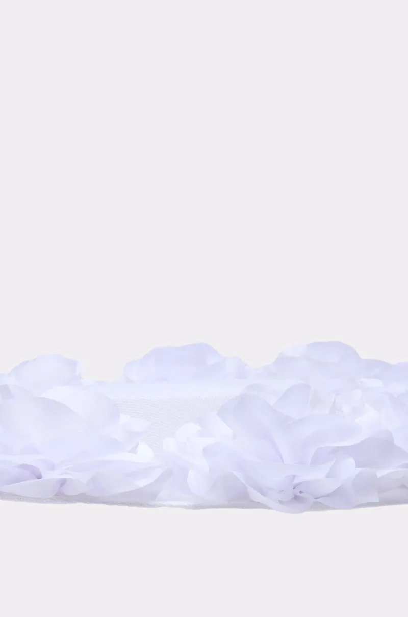 ROSEY CLIP ON HAT IN WHITE sold by AKIRA product image thumbnail 5