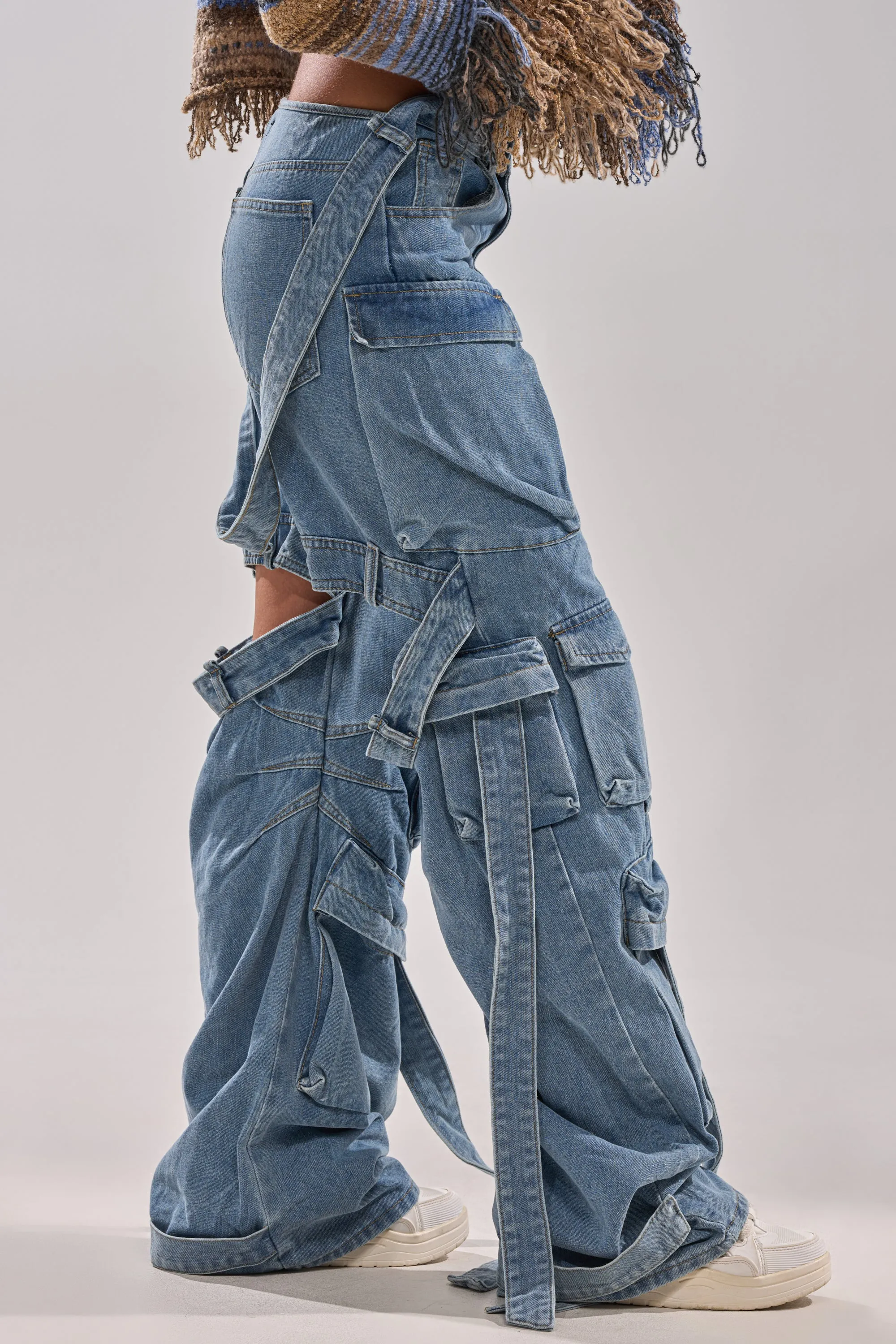 HAILEY WIDE LEG DENIM sold by AKIRA product image thumbnail 5