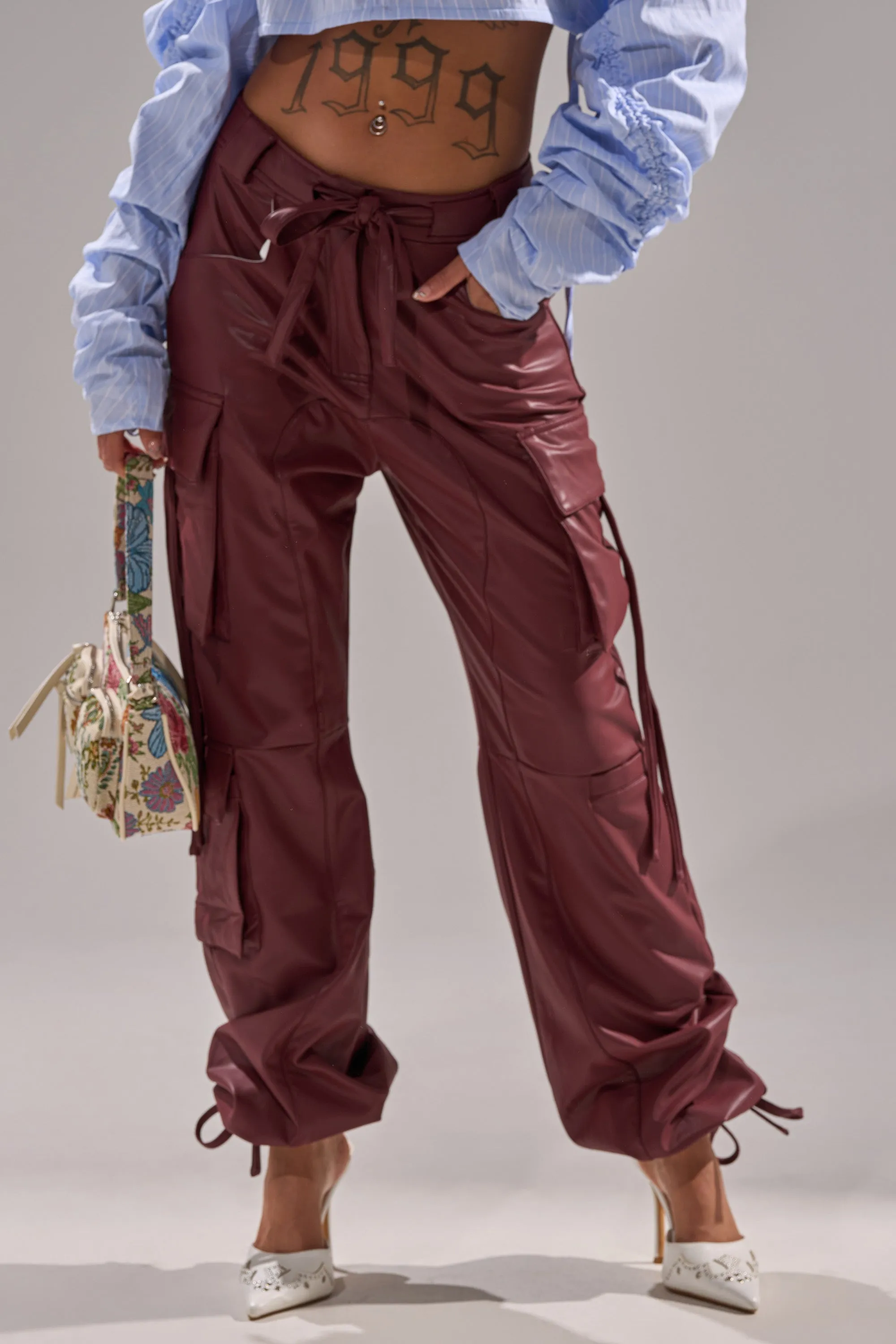 DO SOMETHING CRAZY CARGO TROUSER sold by AKIRA product image thumbnail 4