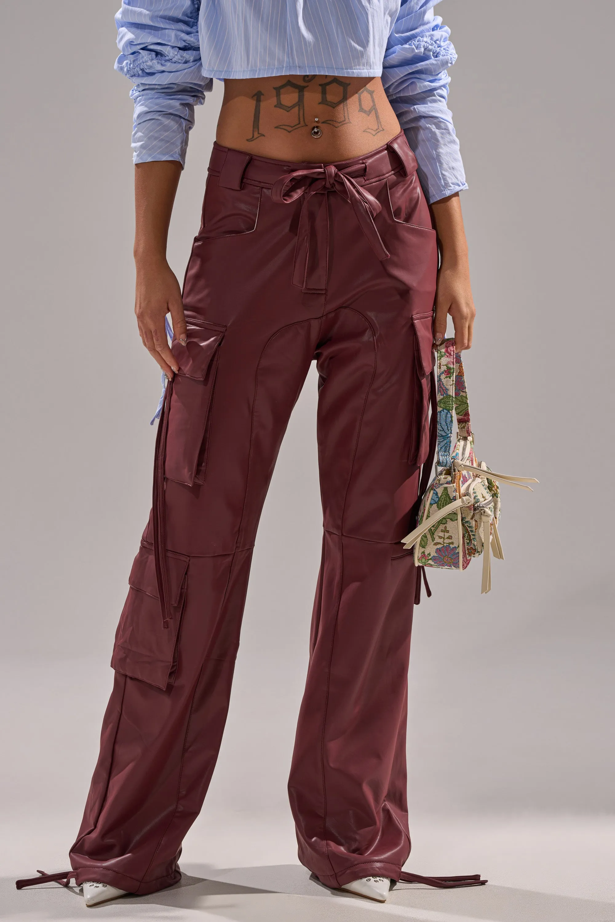 DO SOMETHING CRAZY CARGO TROUSER sold by AKIRA product image thumbnail 3