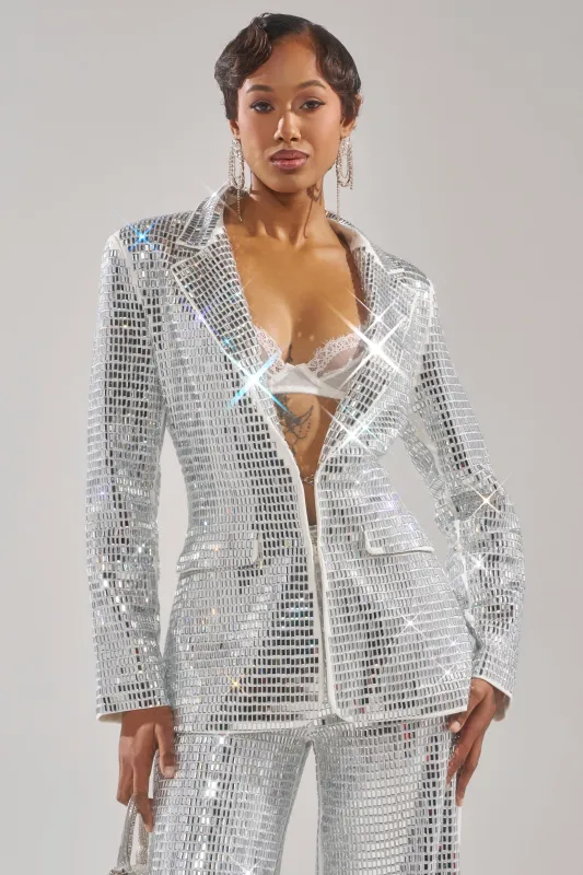 CAN'T GET ENOUGH RHINESTONE BLAZER sold by AKIRA