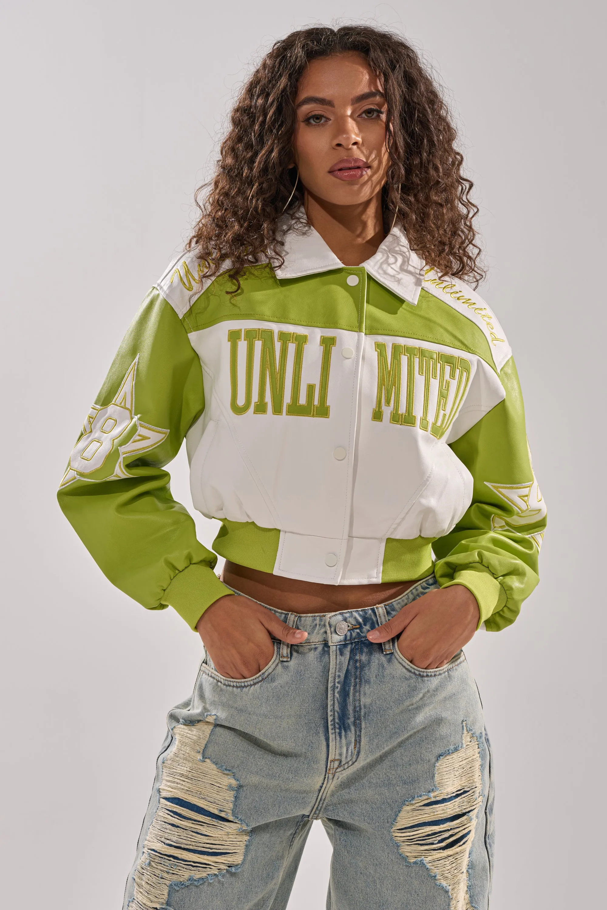 UNLIMITED MOTO BOMBER sold by AKIRA product image thumbnail 2