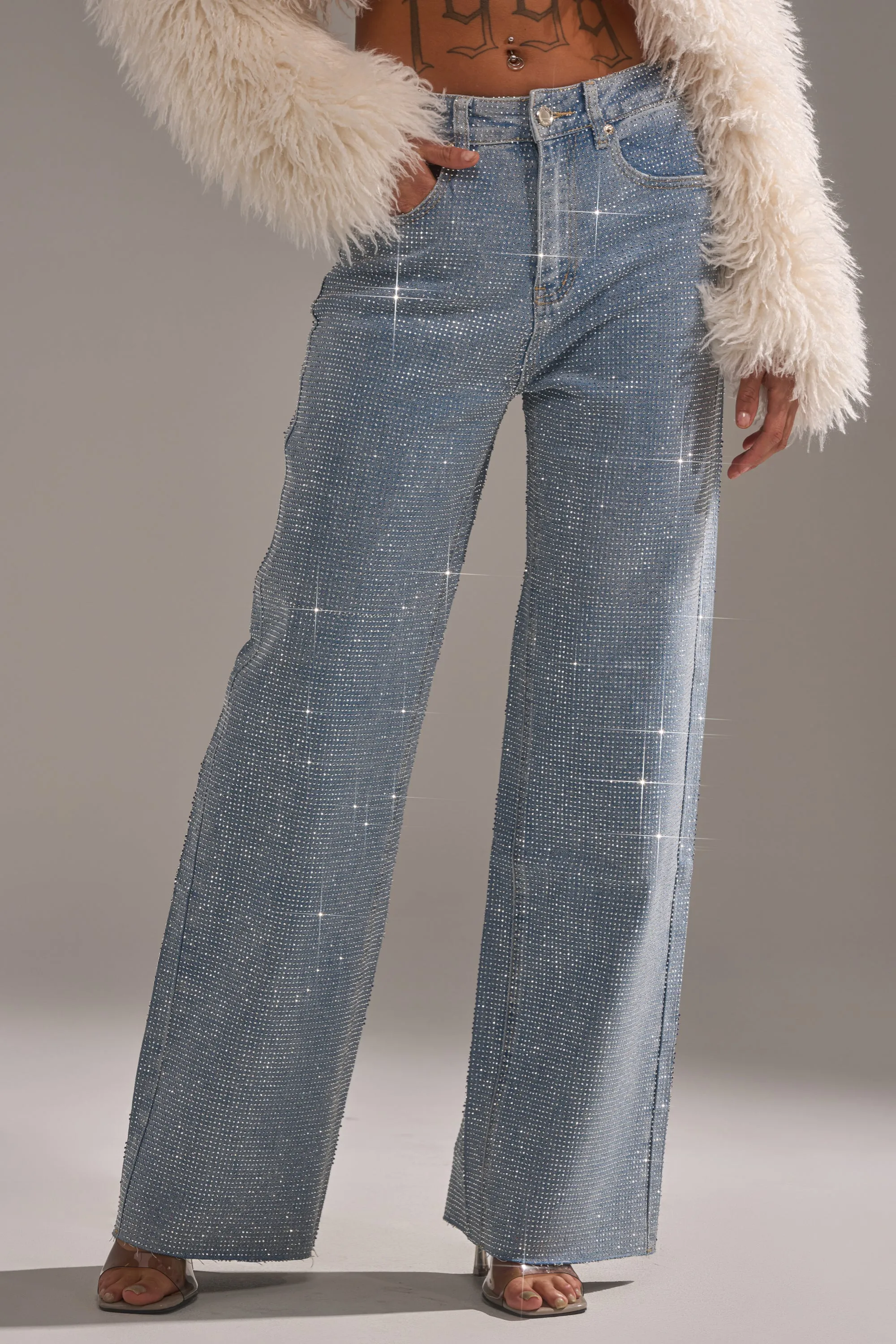 DANCING QUEEN RELAXED DENIM sold by AKIRA product image thumbnail 2