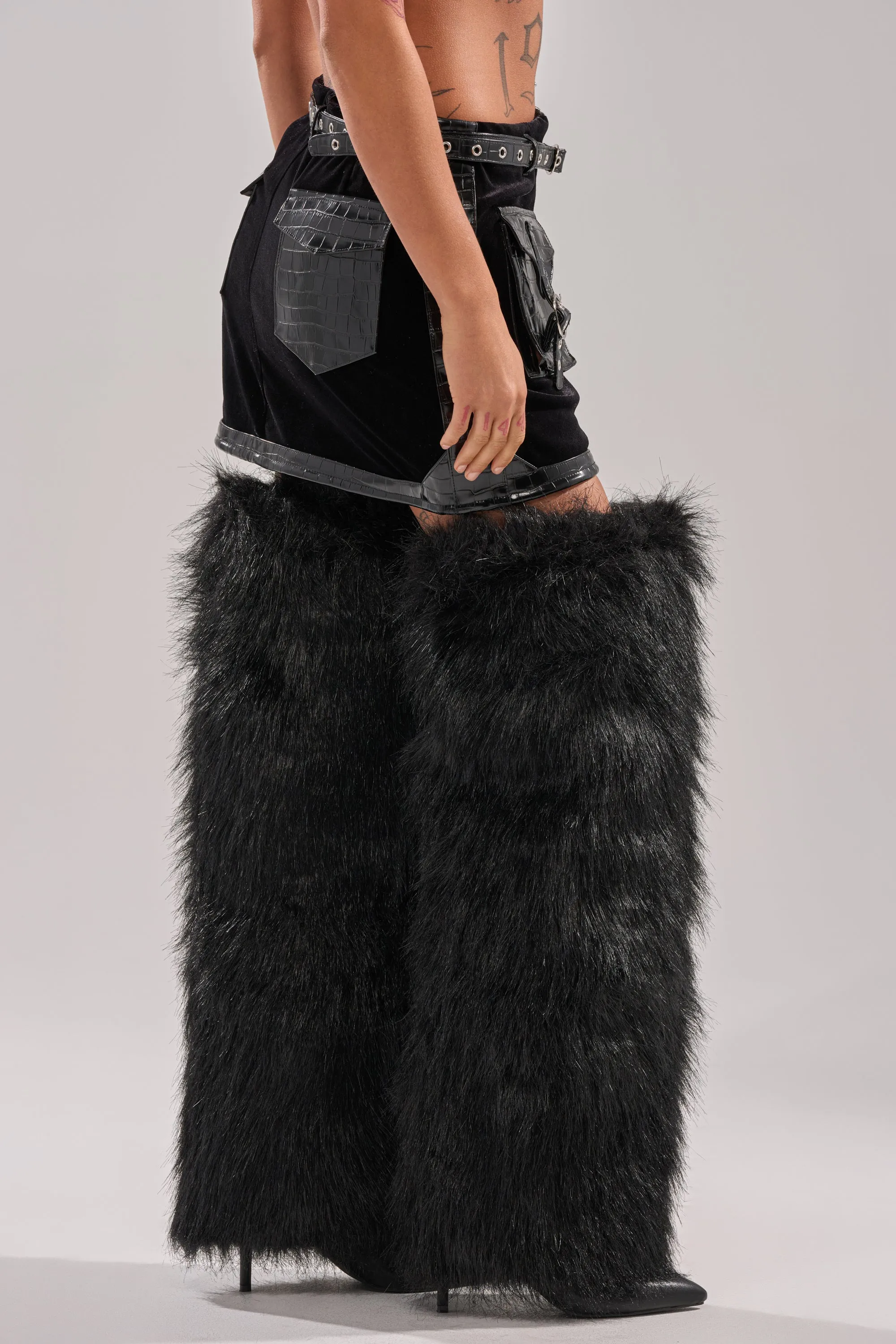 FEELING CRAZY MINI SKIRT sold by AKIRA product image thumbnail 3