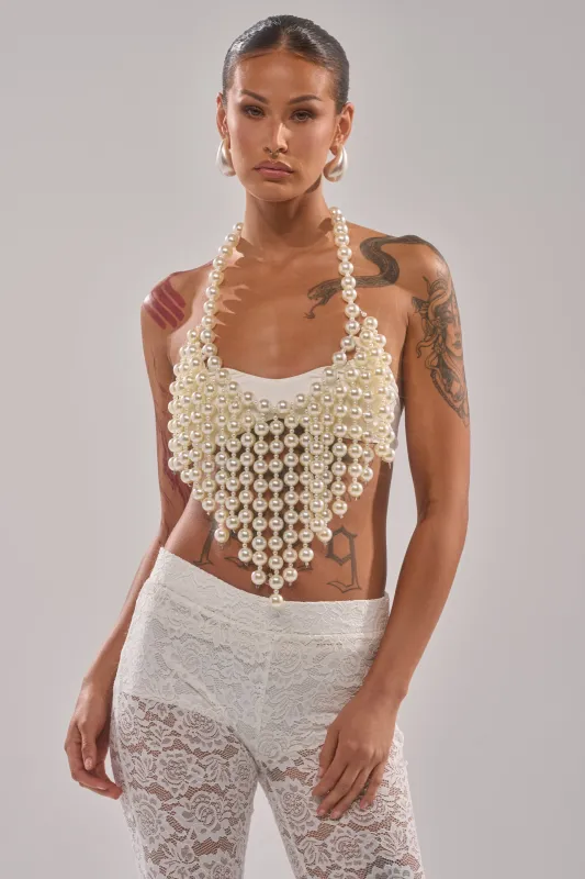 QUEEN SH*T BRALETTE sold by AKIRA