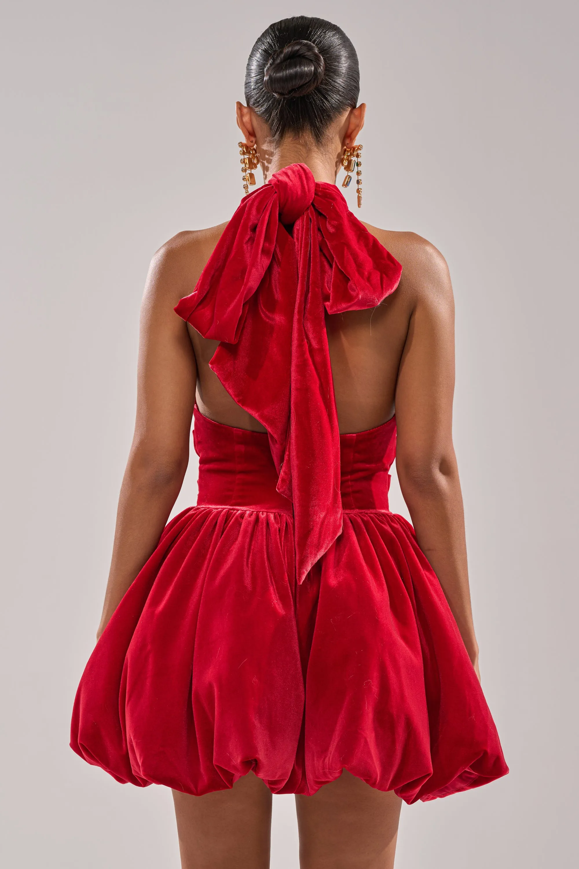 RUBY ROSE VELVET MINI DRESS sold by AKIRA product image thumbnail 4