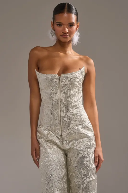 COCO BROCADE CORSET sold by AKIRA