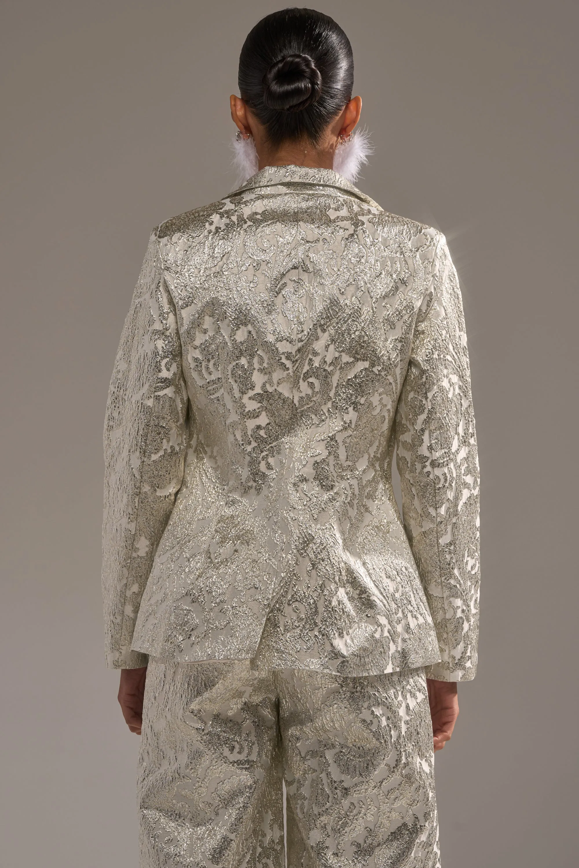 COCO BROCADE BLAZER sold by AKIRA product image thumbnail 5