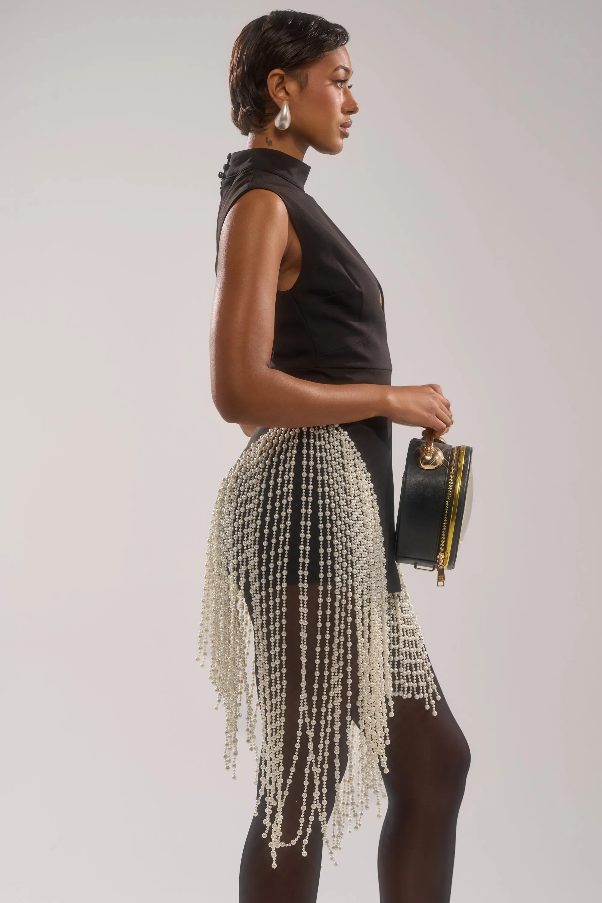 TOGETHER FOREVER BLOUSE WITH PEARLS sold by AKIRA product image thumbnail 3