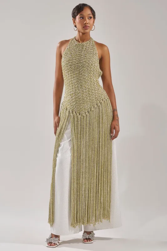 ON SOME FRINGE BLOUSE made by AKIRA