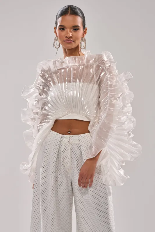 SHINING DOWN ON YOU BLOUSE sold by AKIRA