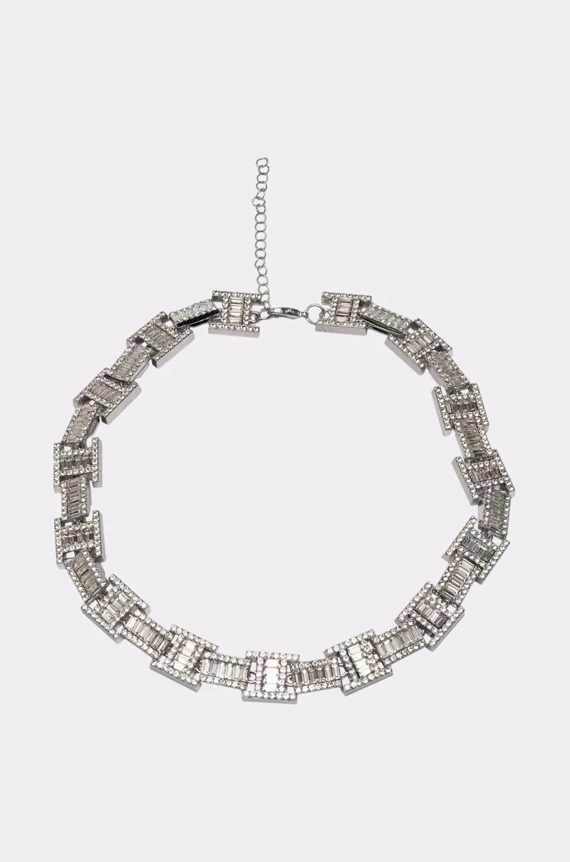 LUXE ICY NECKLACE sold by AKIRA product image thumbnail 4