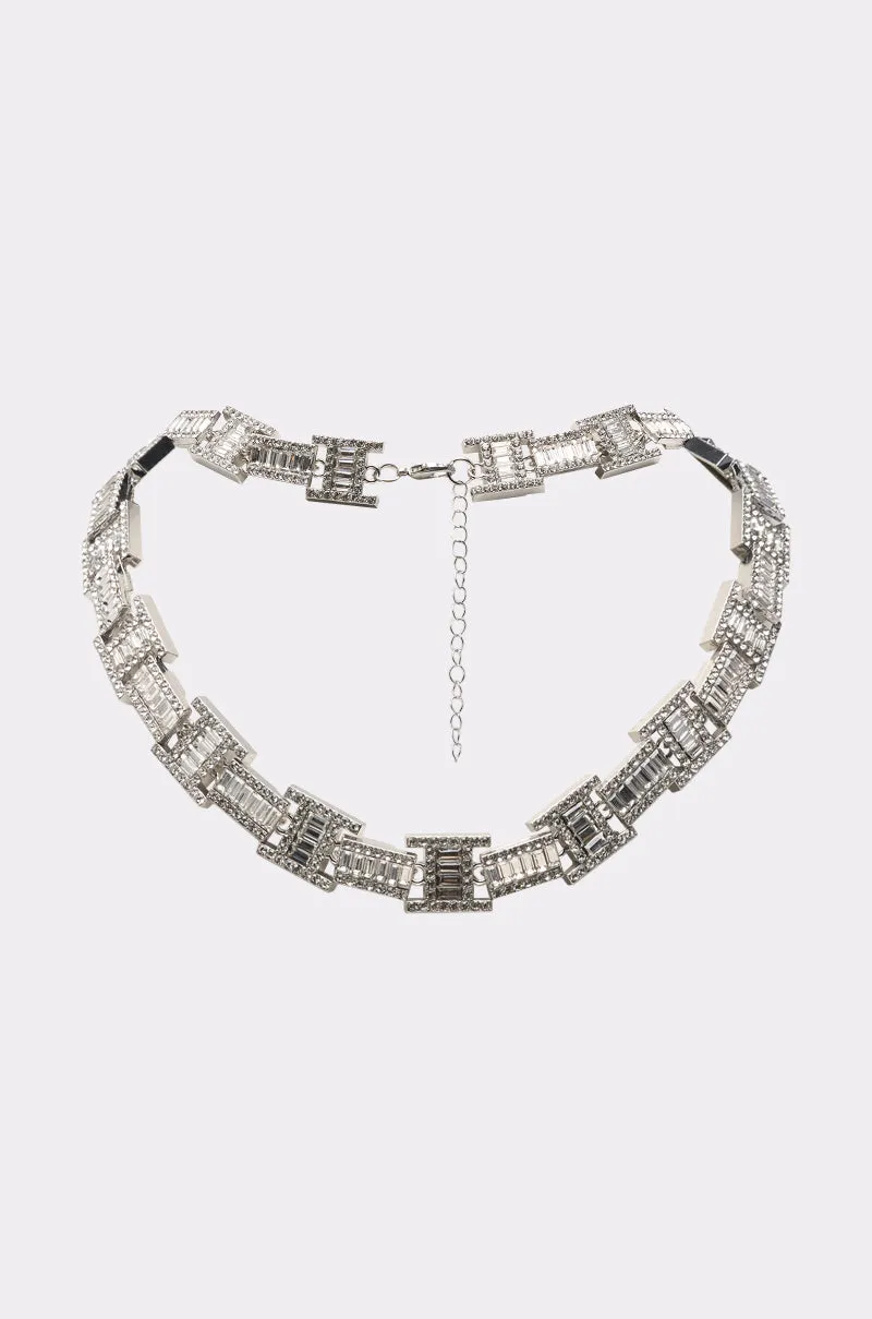 LUXE ICY NECKLACE sold by AKIRA product image thumbnail 2