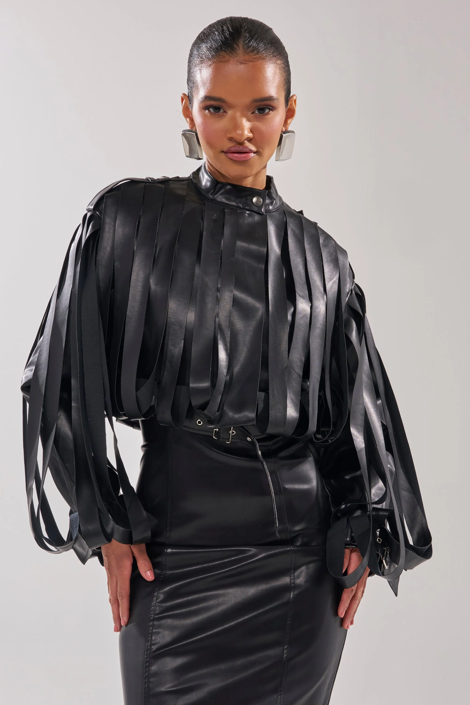 GONE WEST STRAPPY MOTO sold by AKIRA product image thumbnail 5