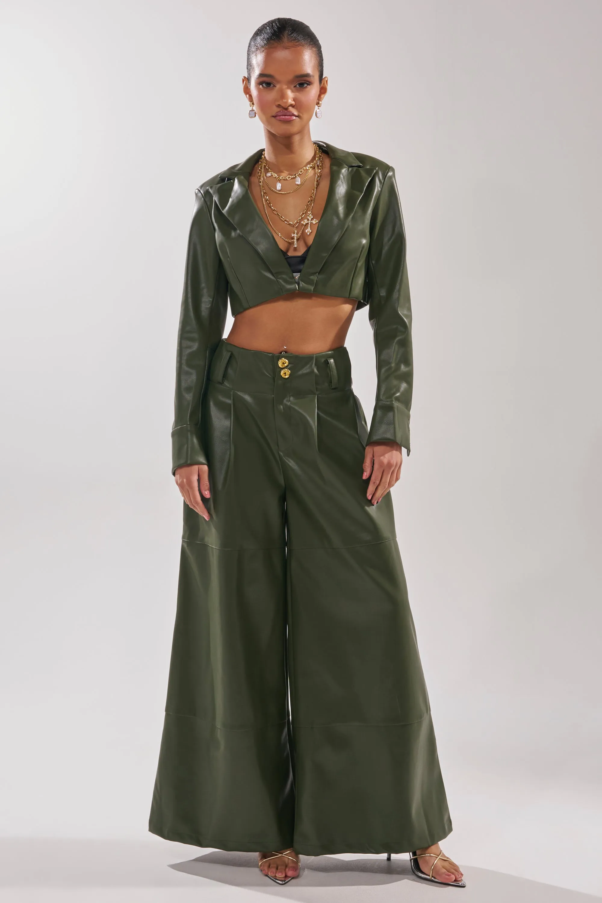 REMEMBER YOU WIDE LEG TROUSER sold by AKIRA