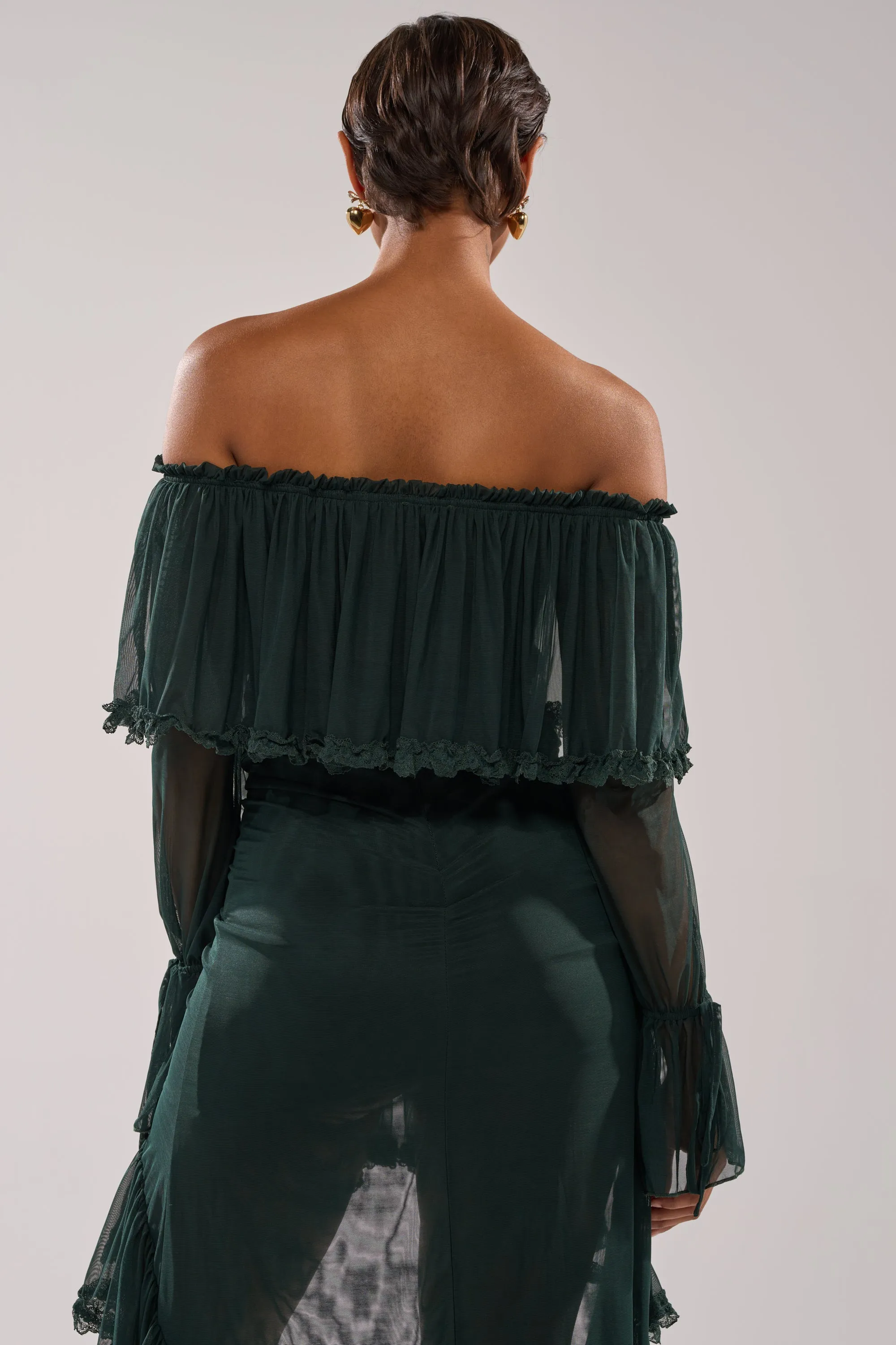 EMERALD LOVER BLOUSE sold by AKIRA product image thumbnail 5