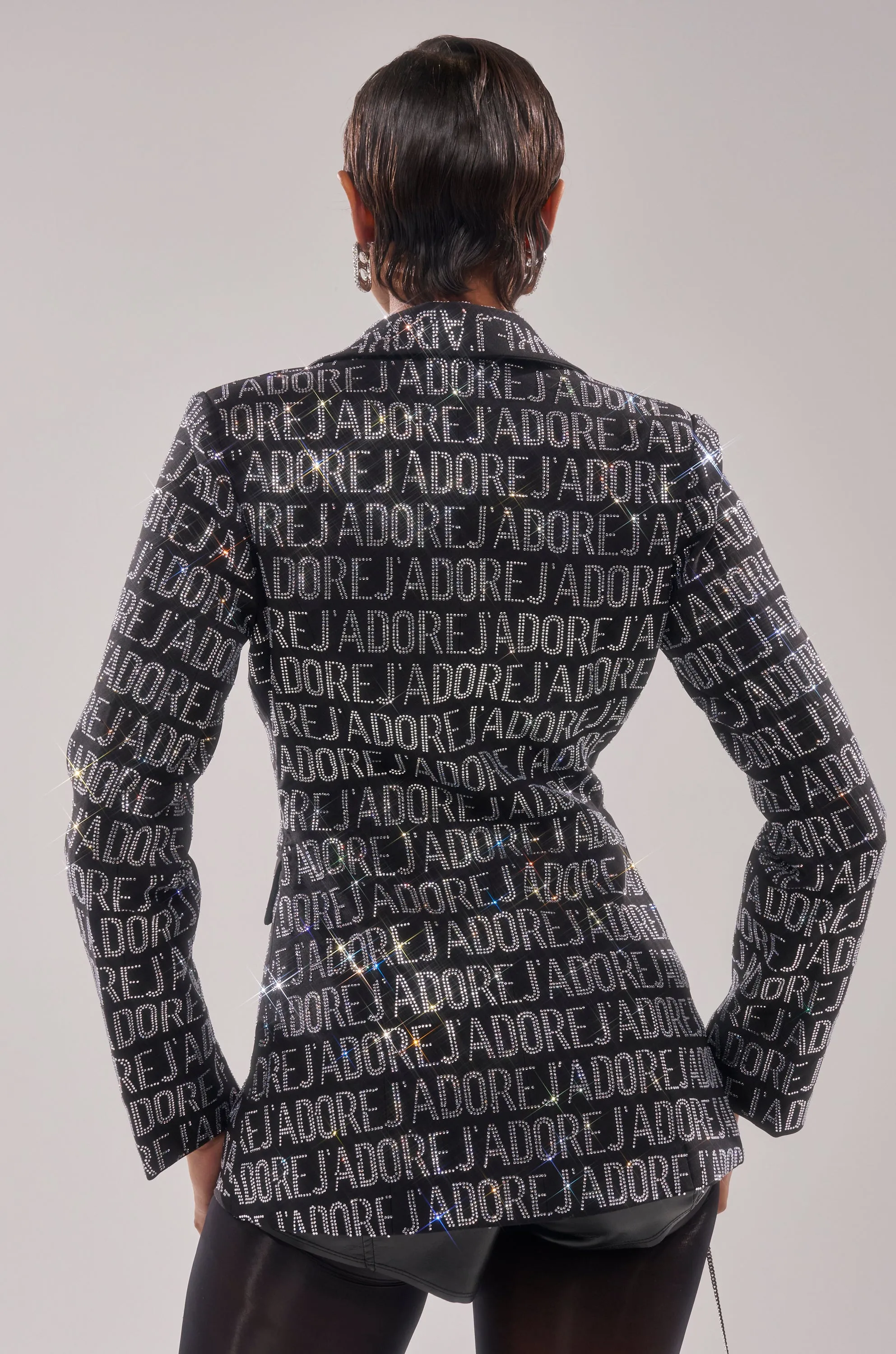 J'ADORE EMBELLISHED BLAZER sold by AKIRA product image thumbnail 5