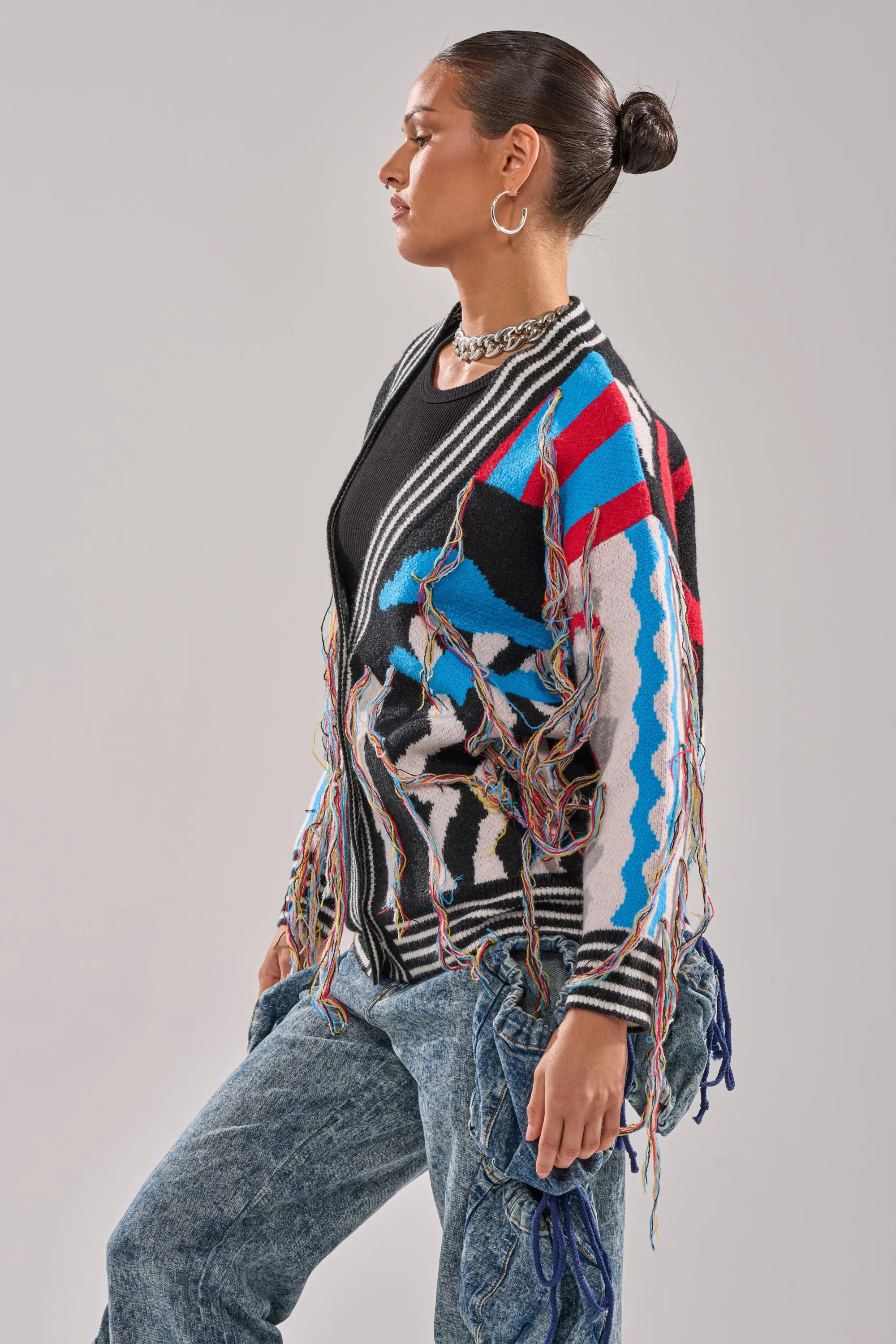 SWEATER WEATHER CARDIGAN sold by AKIRA product image thumbnail 5