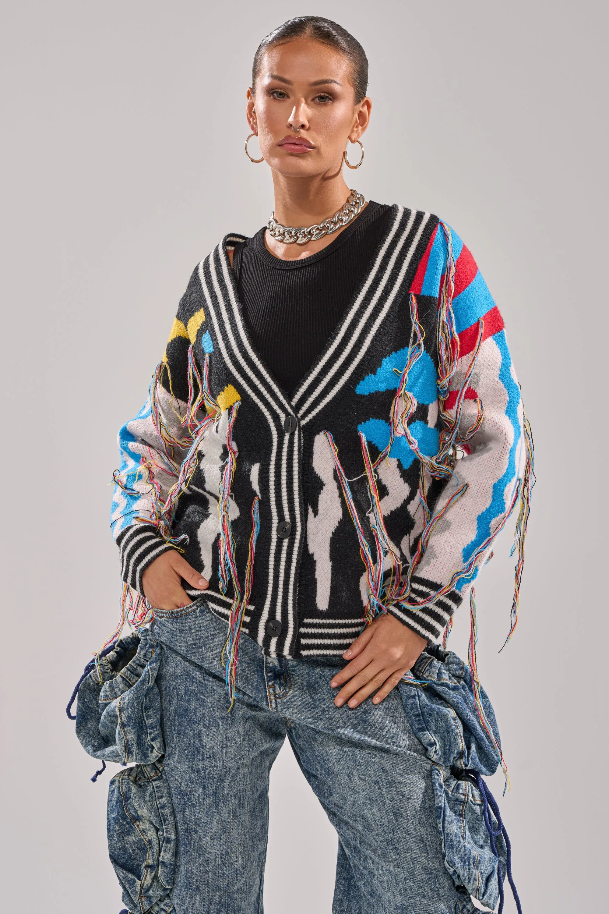 SWEATER WEATHER CARDIGAN sold by AKIRA product image thumbnail 3