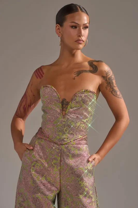 TIME AND TIME AGAIN RHINESTONE CORSET sold by AKIRA