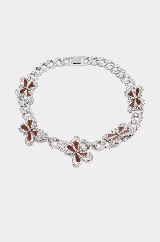 LUXE BUTTERFLY NECKLACE sold by AKIRA