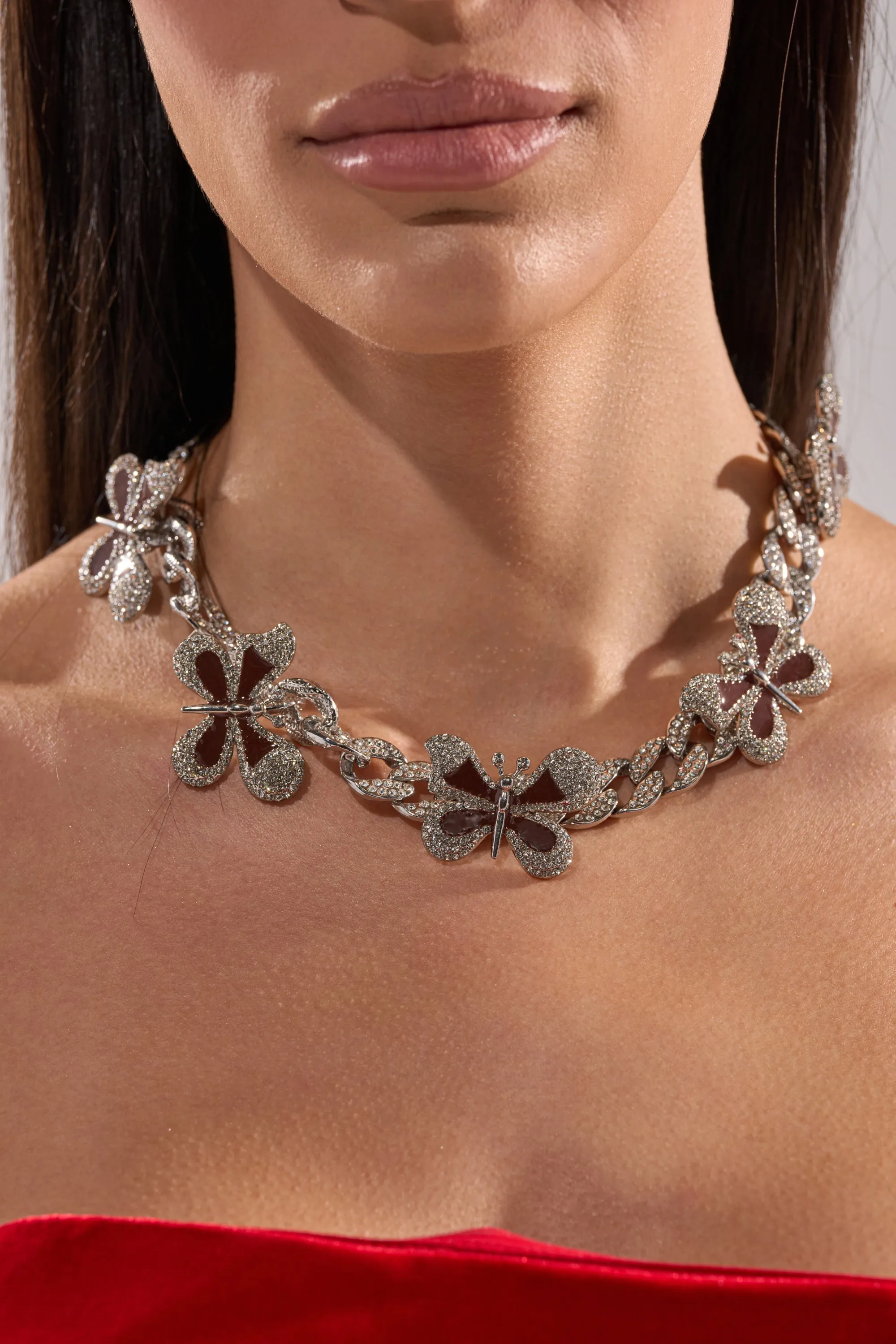 LUXE BUTTERFLY NECKLACE sold by AKIRA product image thumbnail 2