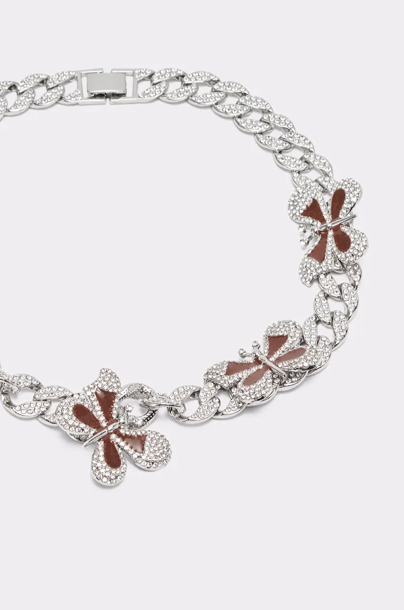 LUXE BUTTERFLY NECKLACE sold by AKIRA product image thumbnail 5