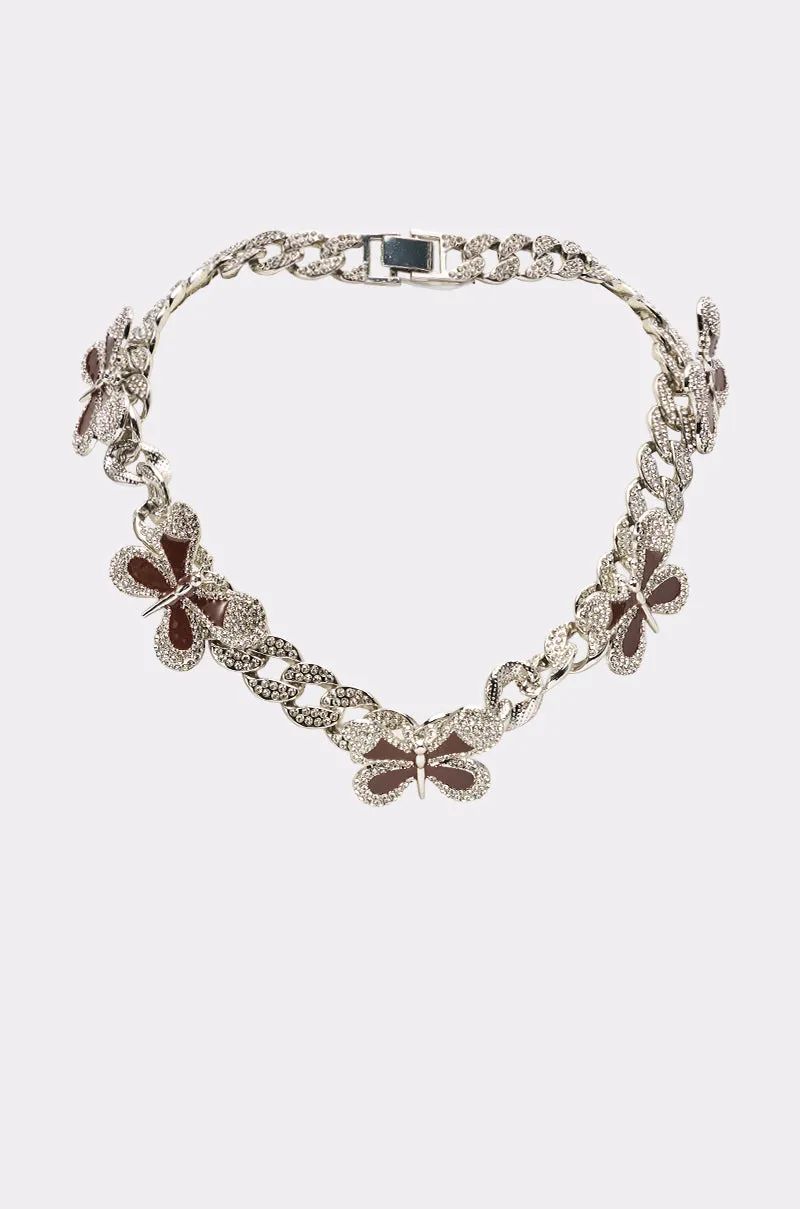 LUXE BUTTERFLY NECKLACE sold by AKIRA product image thumbnail 3