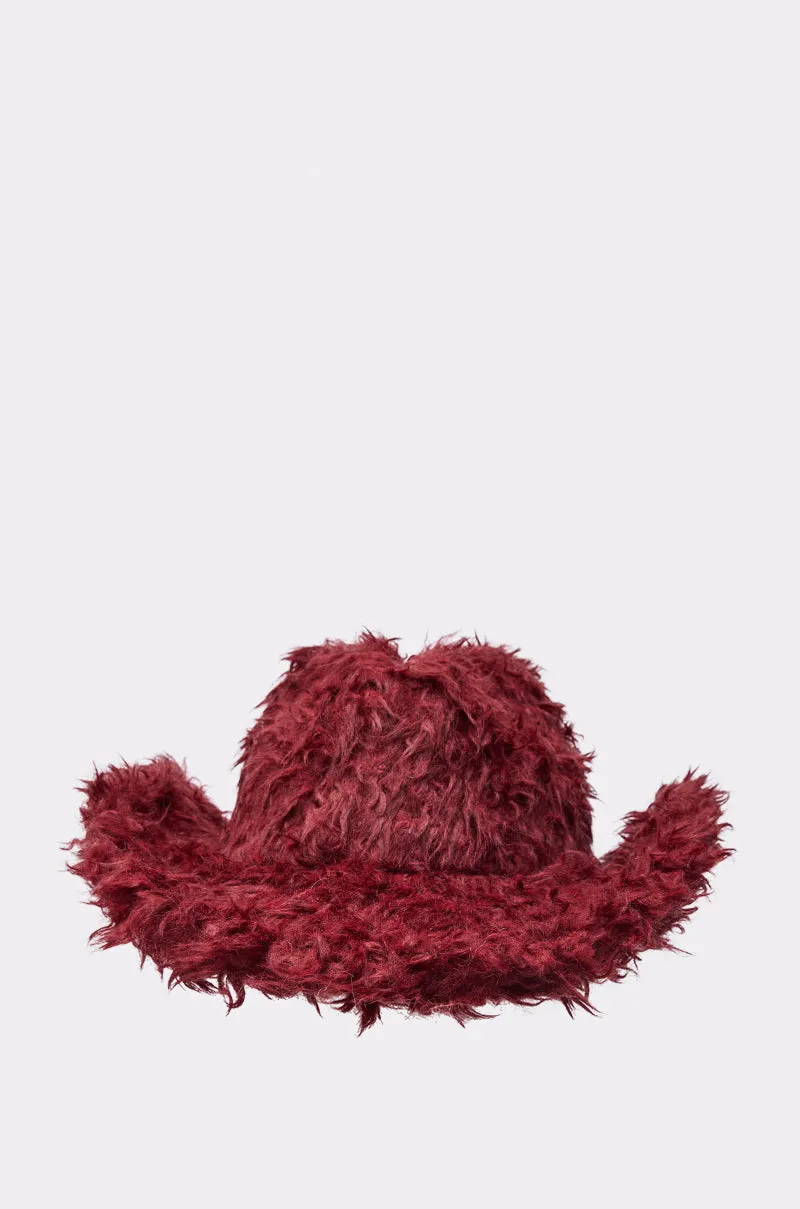 FOR THE VIBES FAUX FUR COWBOY HAT sold by AKIRA product image thumbnail 4