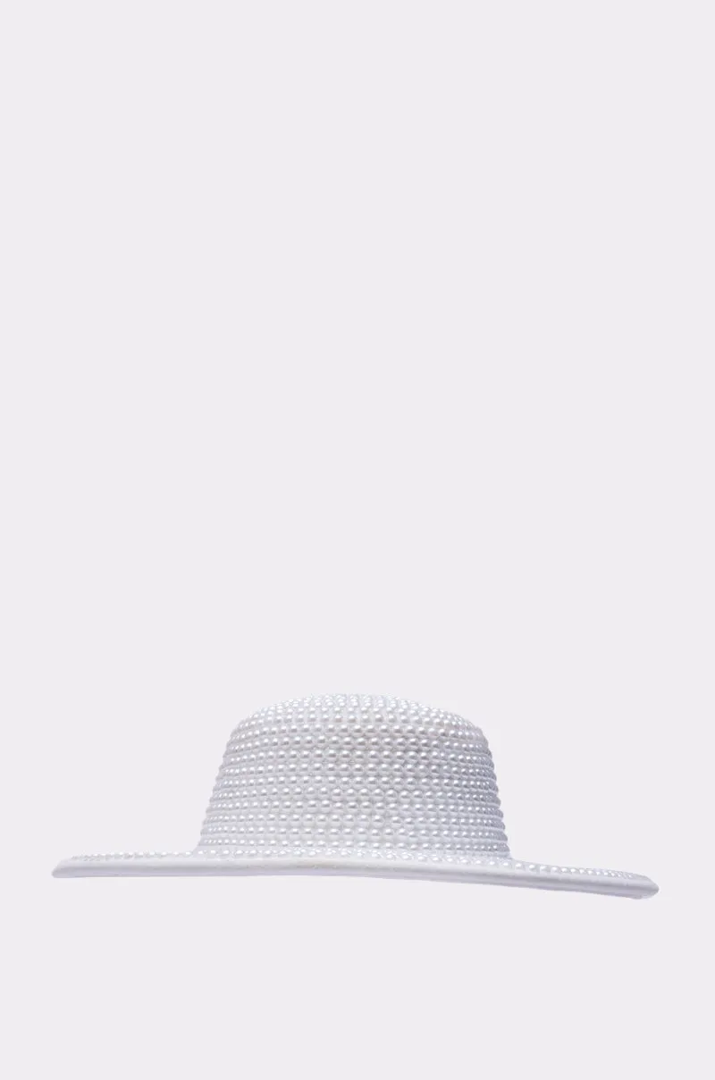 POLLY PEARL BRIM HAT sold by AKIRA product image thumbnail 4