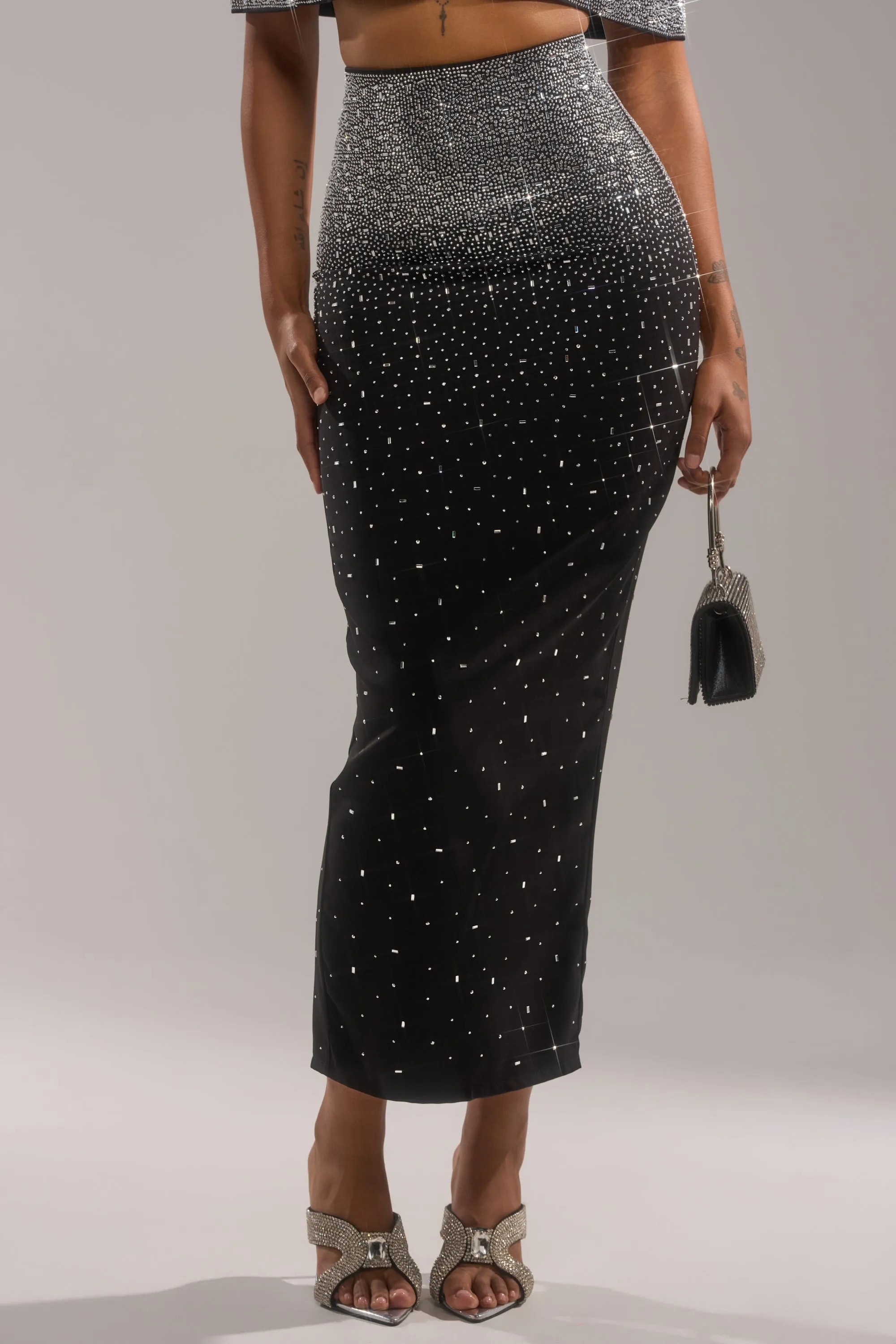LOVE THIS LIFE MAXI SKIRT sold by AKIRA product image thumbnail 4