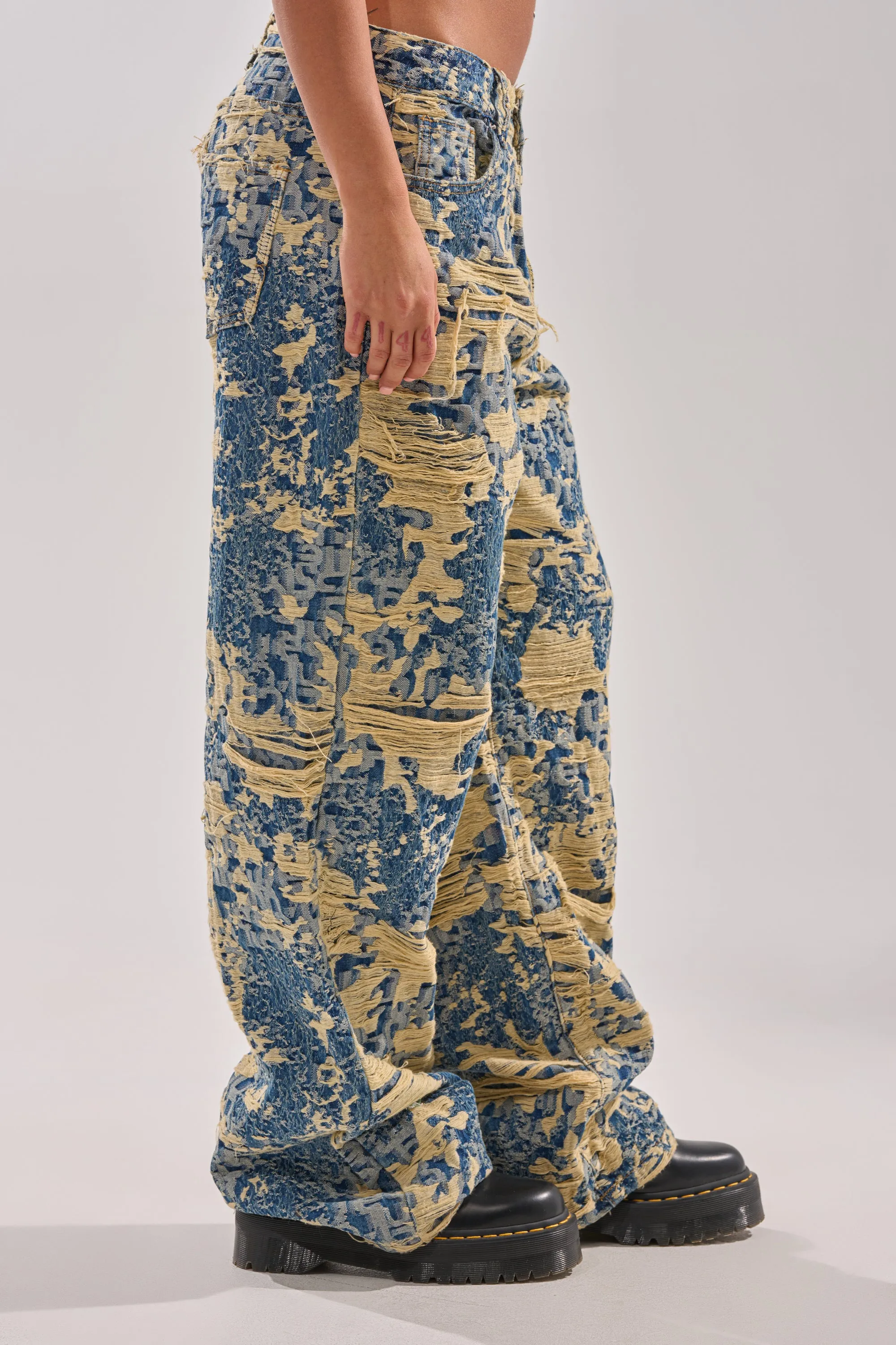 RENEWED DREAM TAPESTRY PANT sold by AKIRA product image thumbnail 3