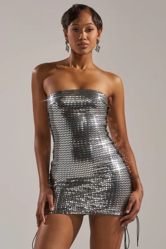 MEET ME AT THE DISCO MINI DRESS made by AKIRA